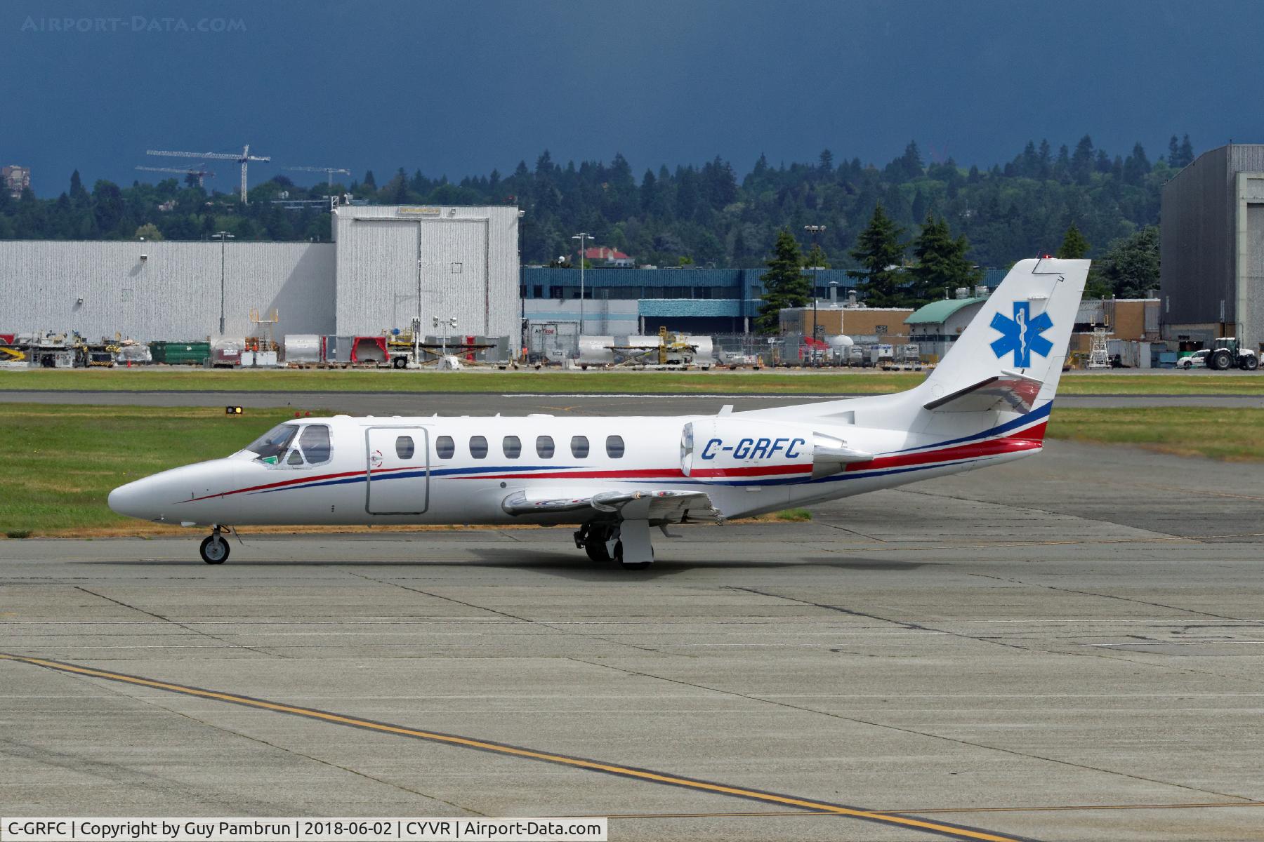 C-GRFC, 2006 Cessna 560 Citation Encore C/N 560-0702, Departing