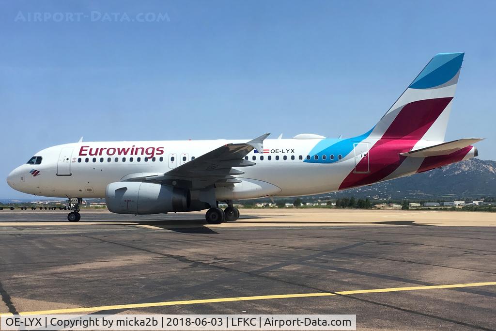 OE-LYX, 2010 Airbus A319-132 C/N 4285, Parked