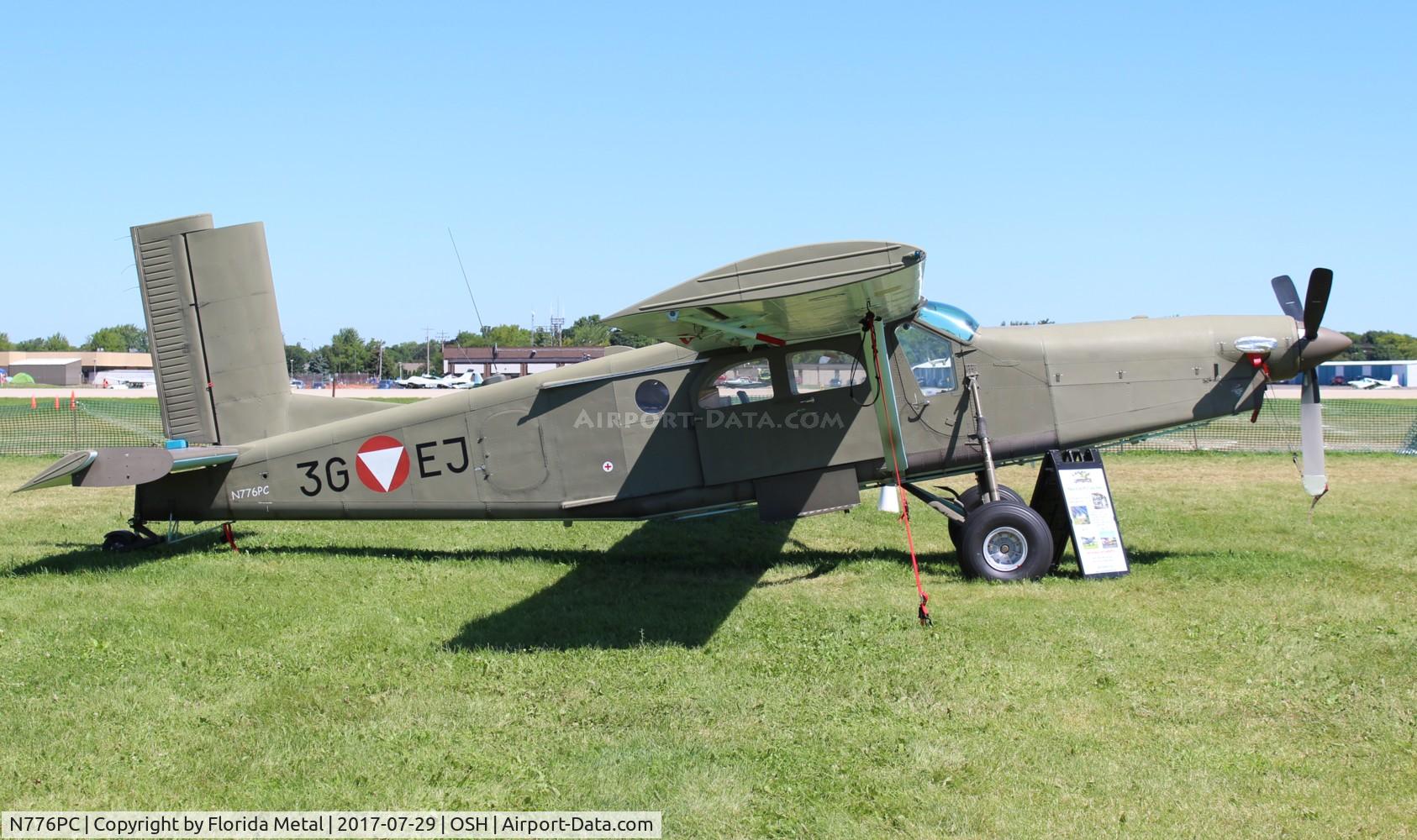 N776PC, Pilatus PC-6/B2-H2 C/N 775, Pilatus PC-6