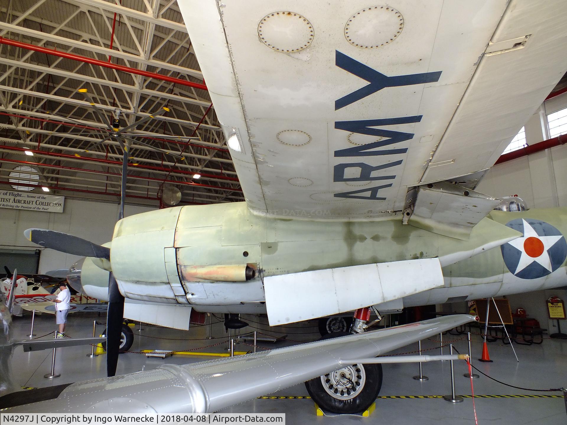 N4297J, 1940 Martin B-26 Marauder C/N 40-1464, Martin B-26 Marauder at the Fantasy of Flight Museum, Polk City FL