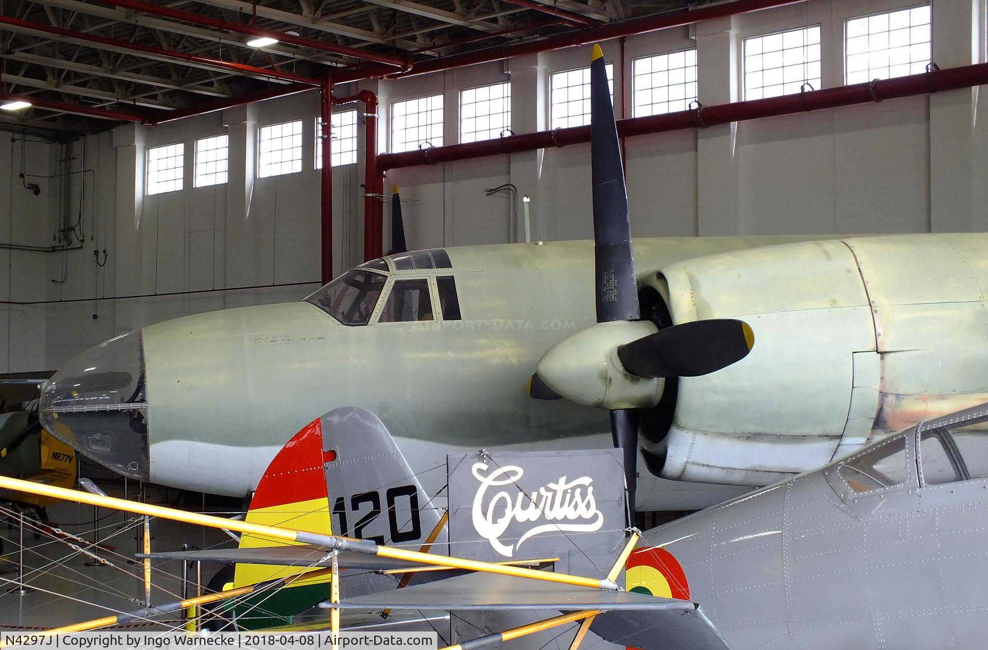 N4297J, 1940 Martin B-26 Marauder C/N 40-1464, Martin B-26 Marauder at the Fantasy of Flight Museum, Polk City FL