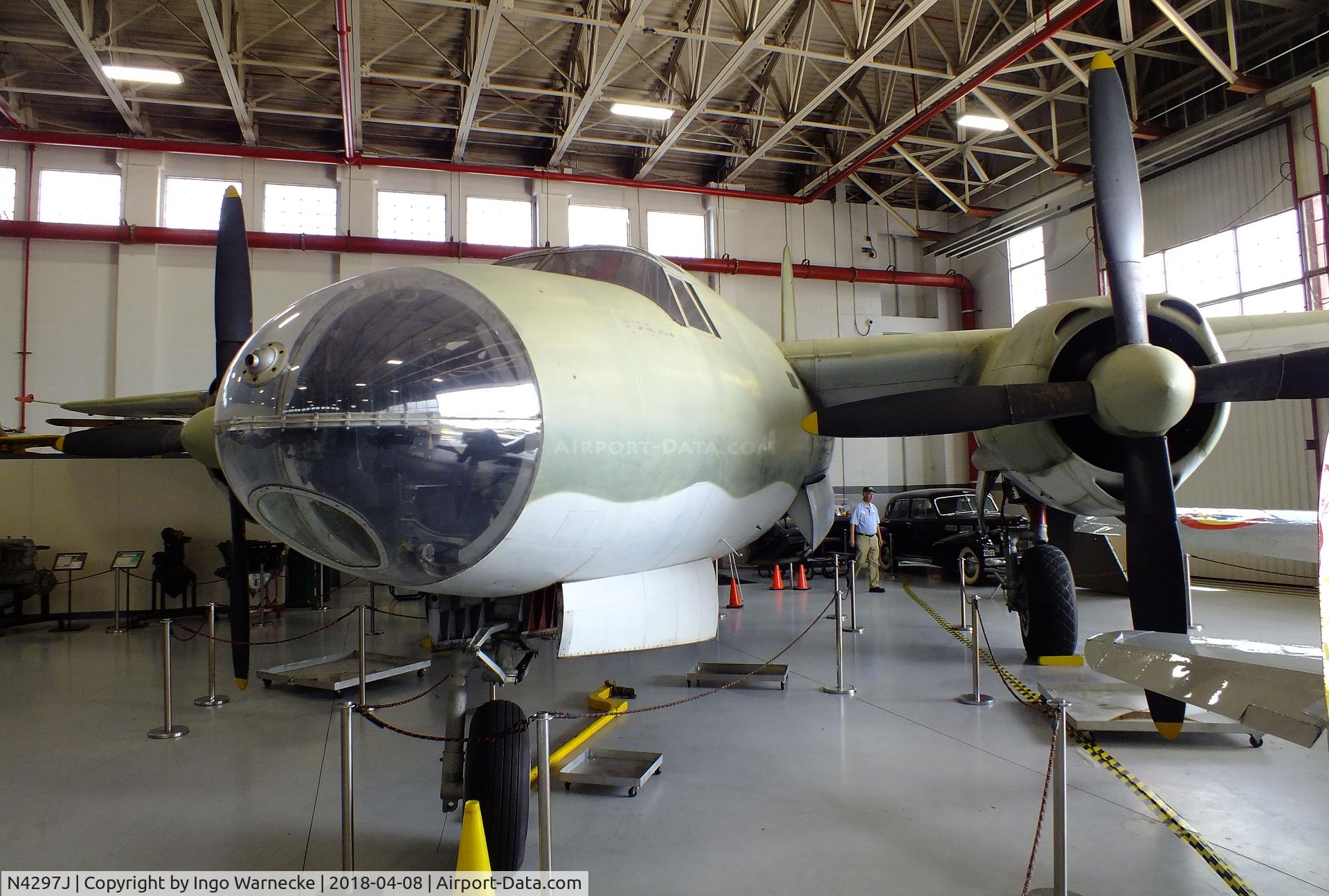 N4297J, 1940 Martin B-26 Marauder C/N 40-1464, Martin B-26 Marauder at the Fantasy of Flight Museum, Polk City FL