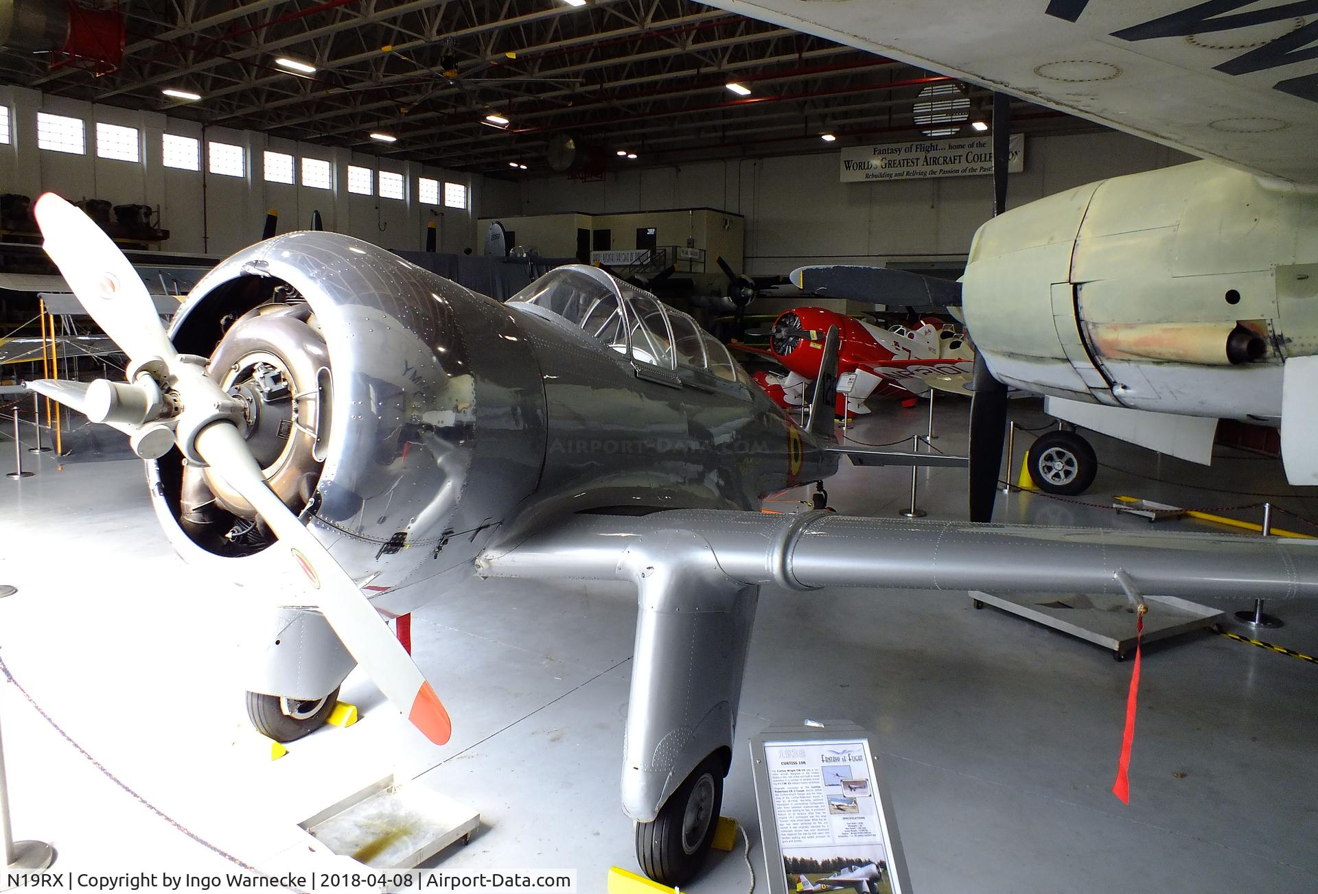 N19RX, 1938 Curtiss-Wright 19R C/N 19R-20, Curtiss-Wright 19R at the Fantasy of Flight Museum, Polk City FL