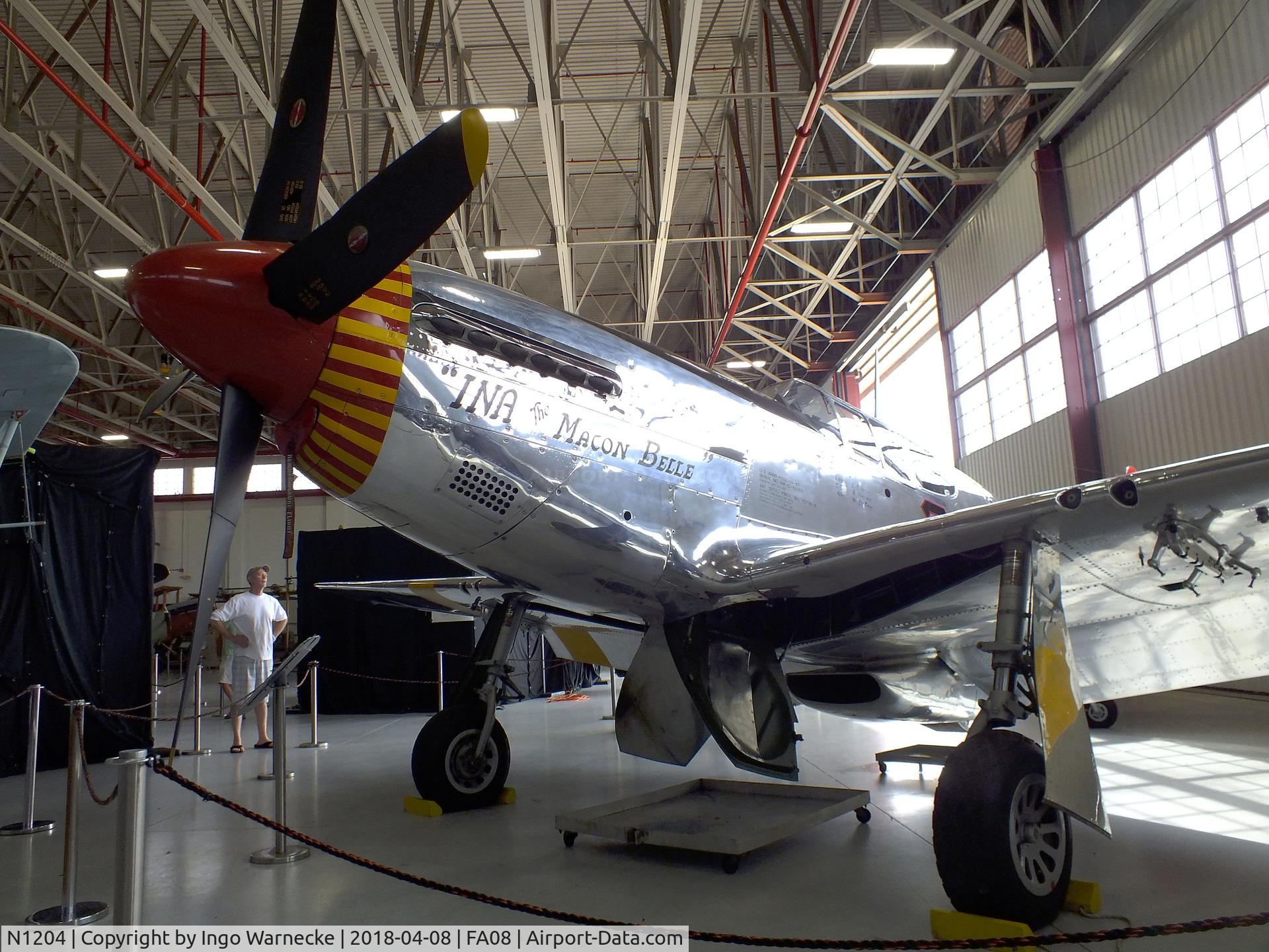 N1204, 1944 North American P-51C Mustang C/N 103-26385, North American P-51C Mustang at the Fantasy of Flight Museum, Polk City FL