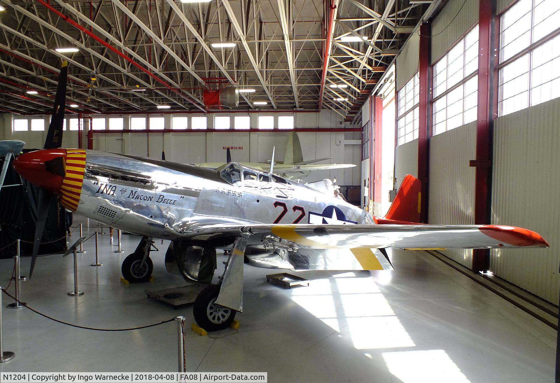 N1204, 1944 North American P-51C Mustang C/N 103-26385, North American P-51C Mustang at the Fantasy of Flight Museum, Polk City FL