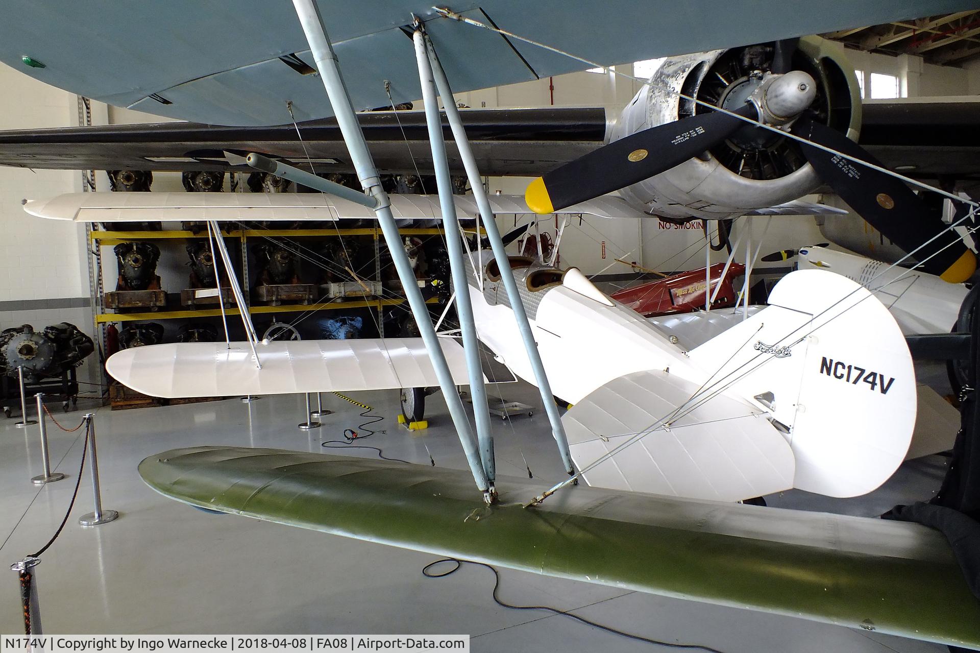 N174V, 1930 Curtiss-Wright Travel Air B-4000 C/N 1365, Curtiss-Wright Travel Air B-4000 at the Fantasy of Flight Museum, Polk City FL