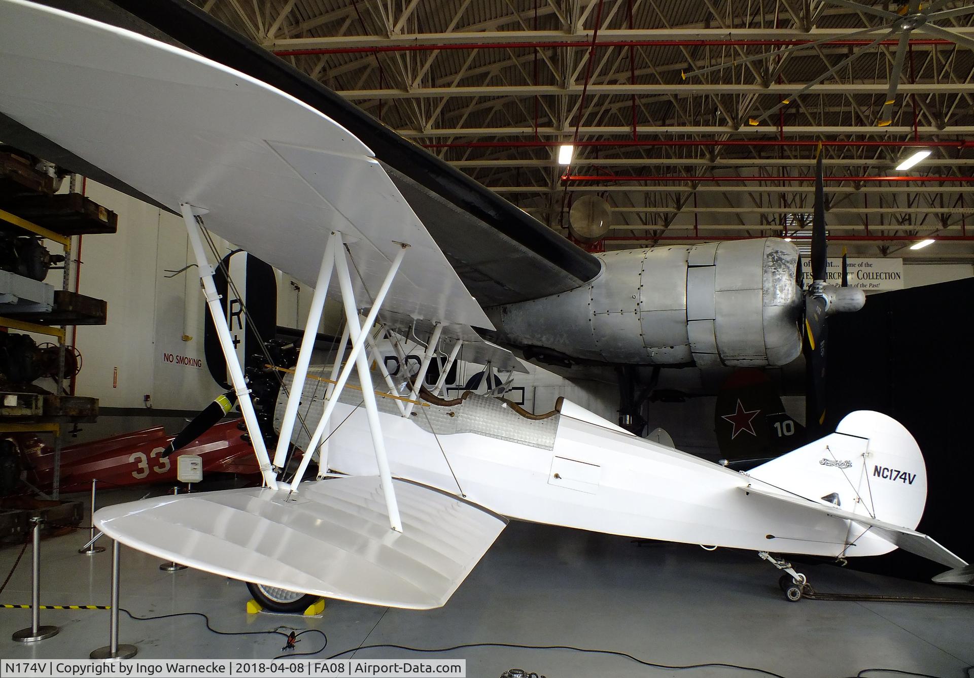N174V, 1930 Curtiss-Wright Travel Air B-4000 C/N 1365, Curtiss-Wright Travel Air B-4000 at the Fantasy of Flight Museum, Polk City FL