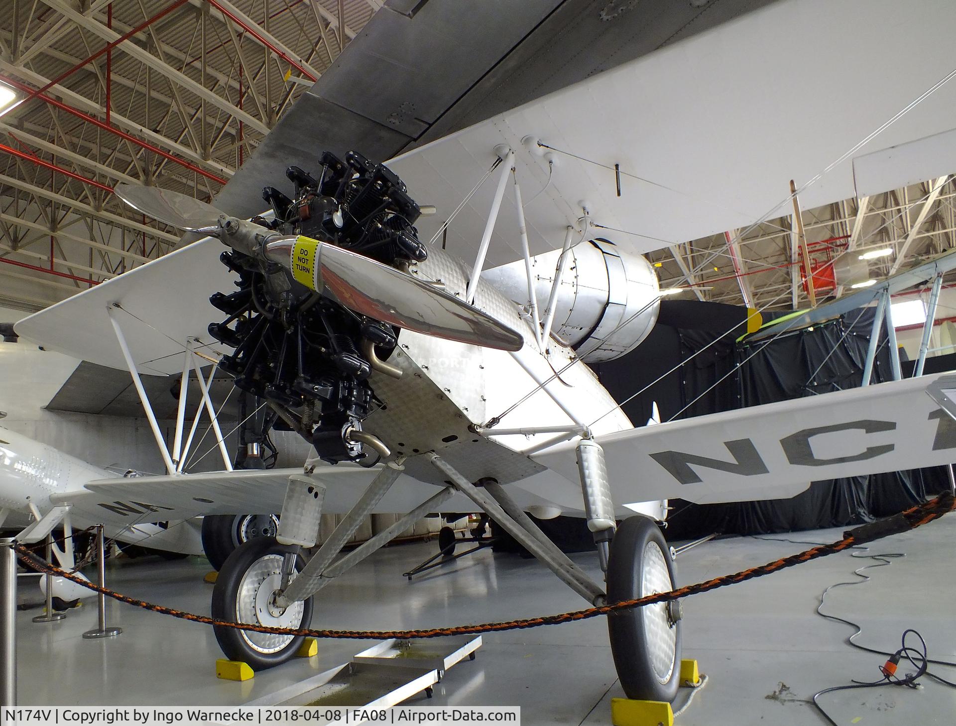 N174V, 1930 Curtiss-Wright Travel Air B-4000 C/N 1365, Curtiss-Wright Travel Air B-4000 at the Fantasy of Flight Museum, Polk City FL