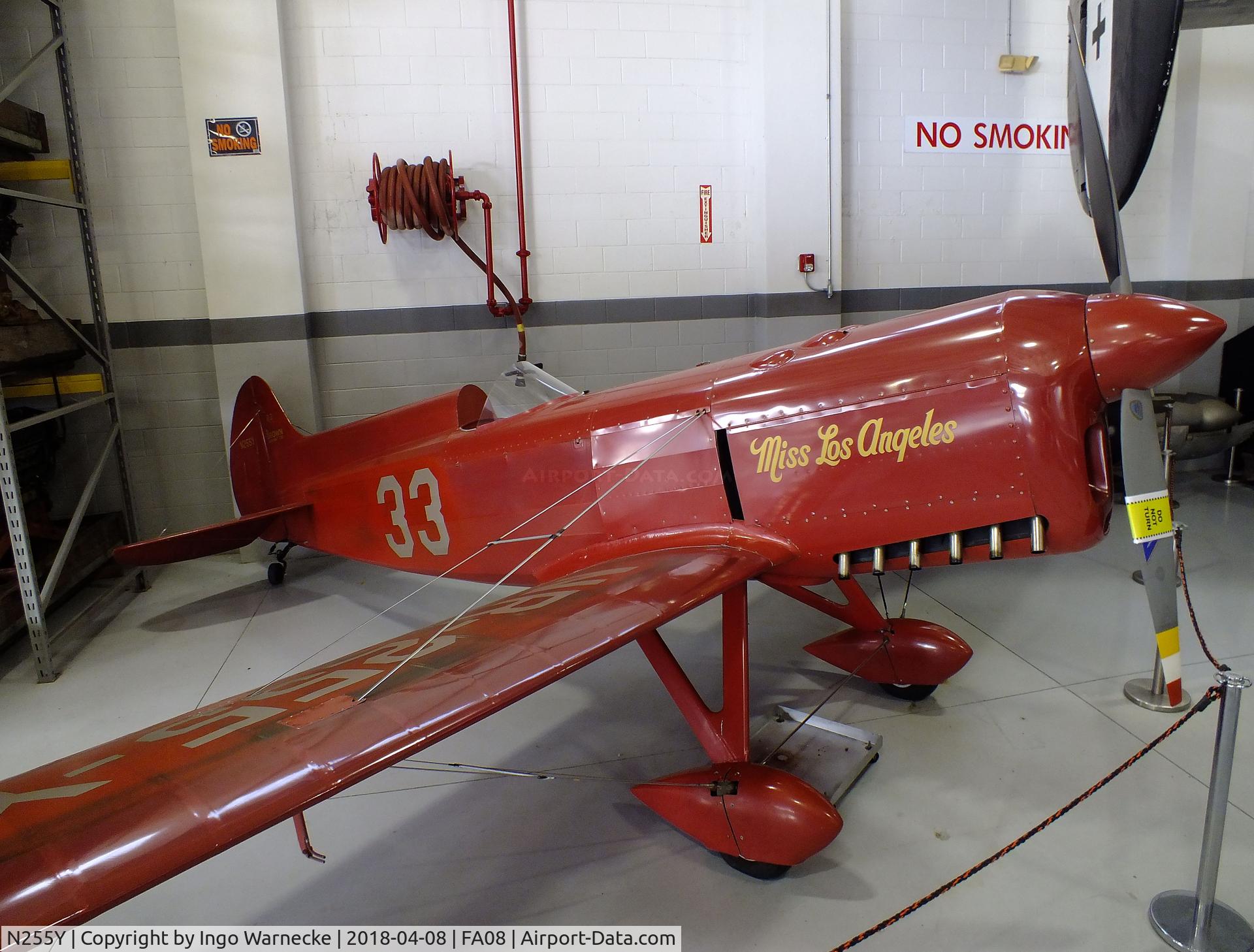 N255Y, 1972 Brown B-2 Racer Replica C/N T-2, Brown (Turner) B-2 Racer Replica at the Fantasy of Flight Museum, Polk City FL
