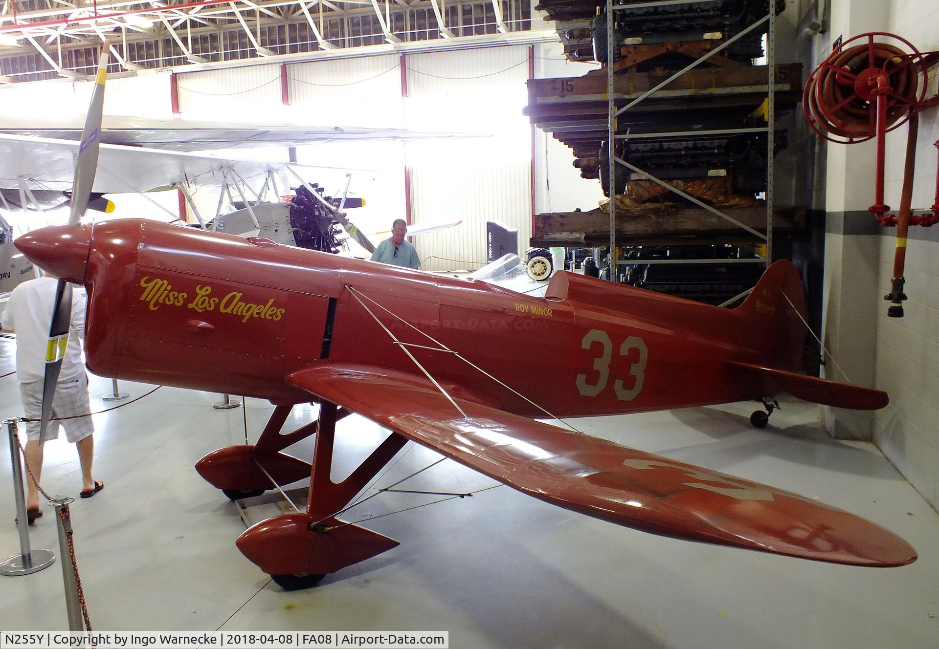 N255Y, 1972 Brown B-2 Racer Replica C/N T-2, Brown (Turner) B-2 Racer Replica at the Fantasy of Flight Museum, Polk City FL