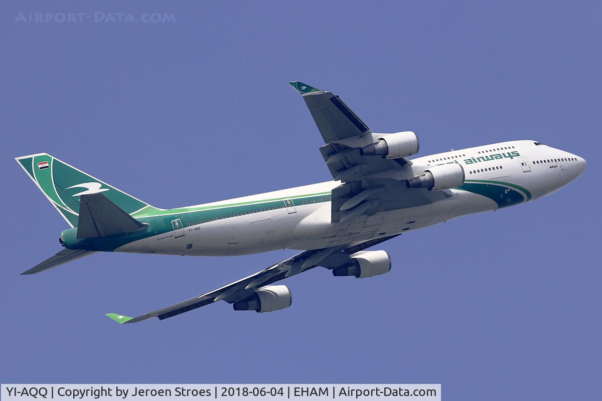 YI-AQQ, 1994 Boeing 747-446 C/N 27099, EHAM