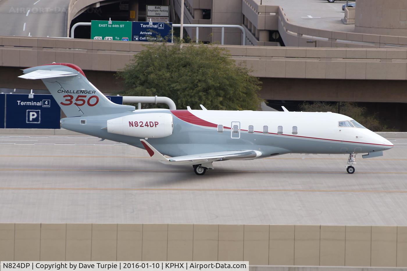 N824DP, 2014 Bombardier Challenger 350 (BD-100-1A10) C/N 20507, No comment.