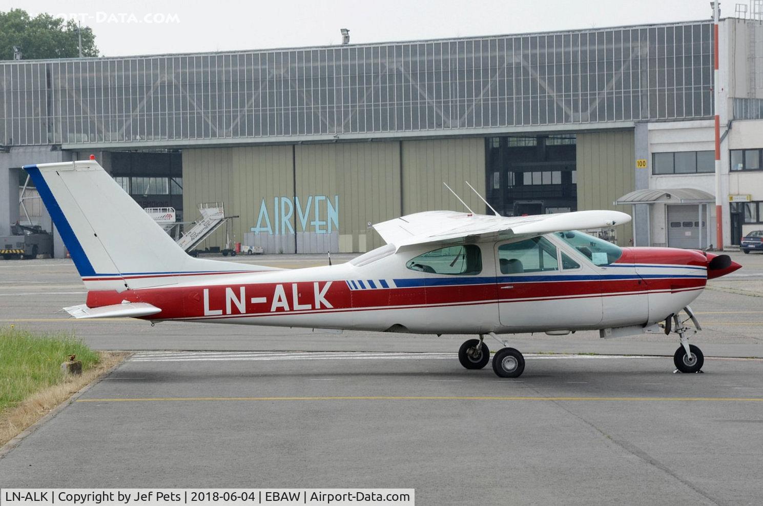 LN-ALK, 1976 Reims F177RG Cardinal RG Cardinal RG C/N F177-0149, At Antwerp Airport.