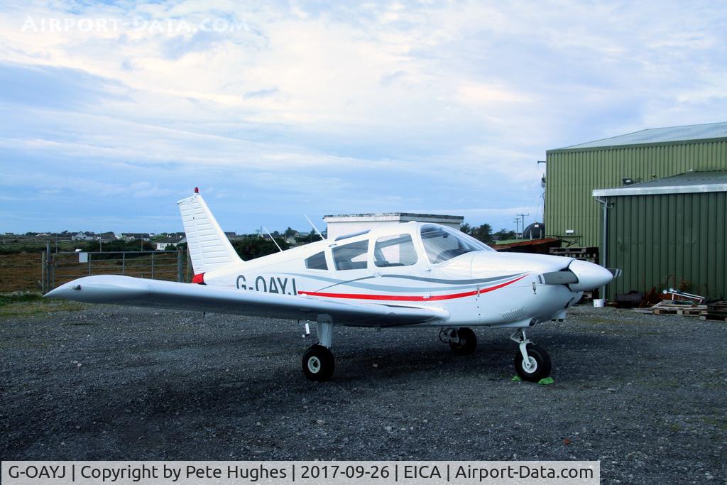 G-OAYJ, 1970 Piper PA-28-180 Cherokee E C/N 28-5688, G-OAYJ Cherokee at Connemara, Ireland