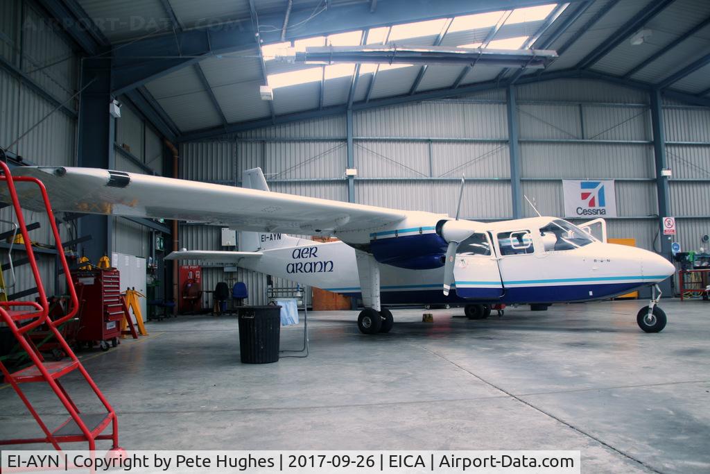 EI-AYN, 1974 Britten-Norman BN-2A-8 Islander C/N 704, EI-AYN Islander at Connemara, Ireland