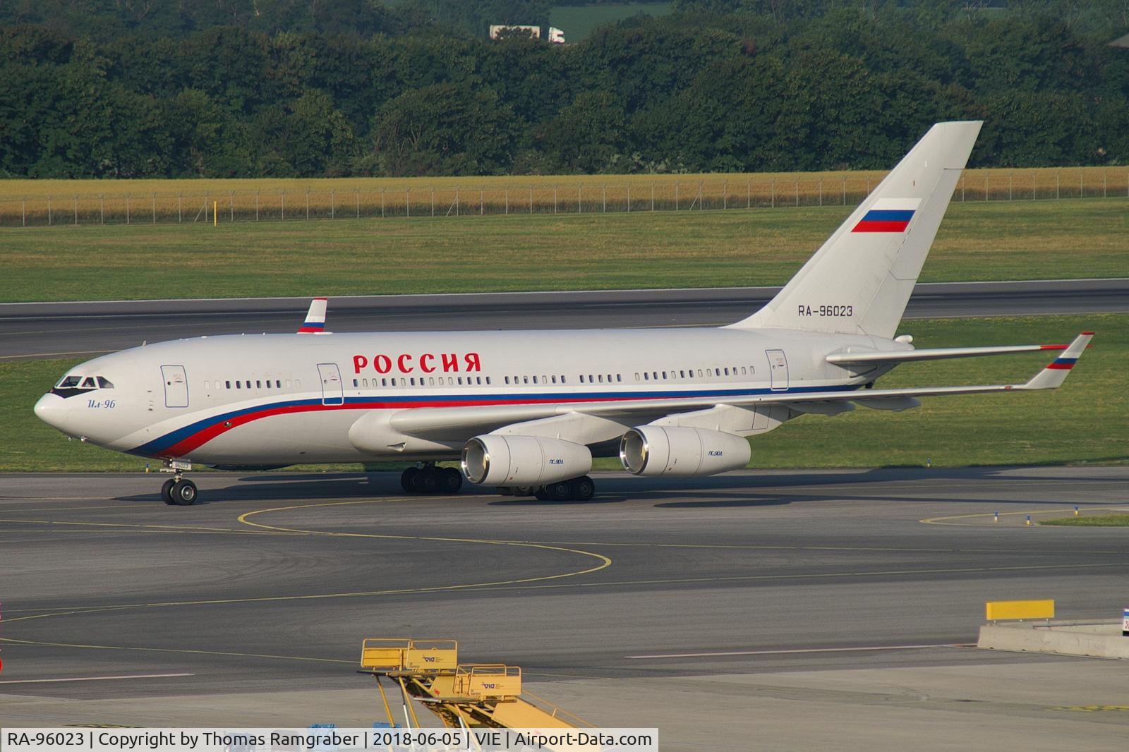 RA-96023, 2016 Ilyushin IL-96-300 C/N 74393203023, Russia - Government Ilyushin 96