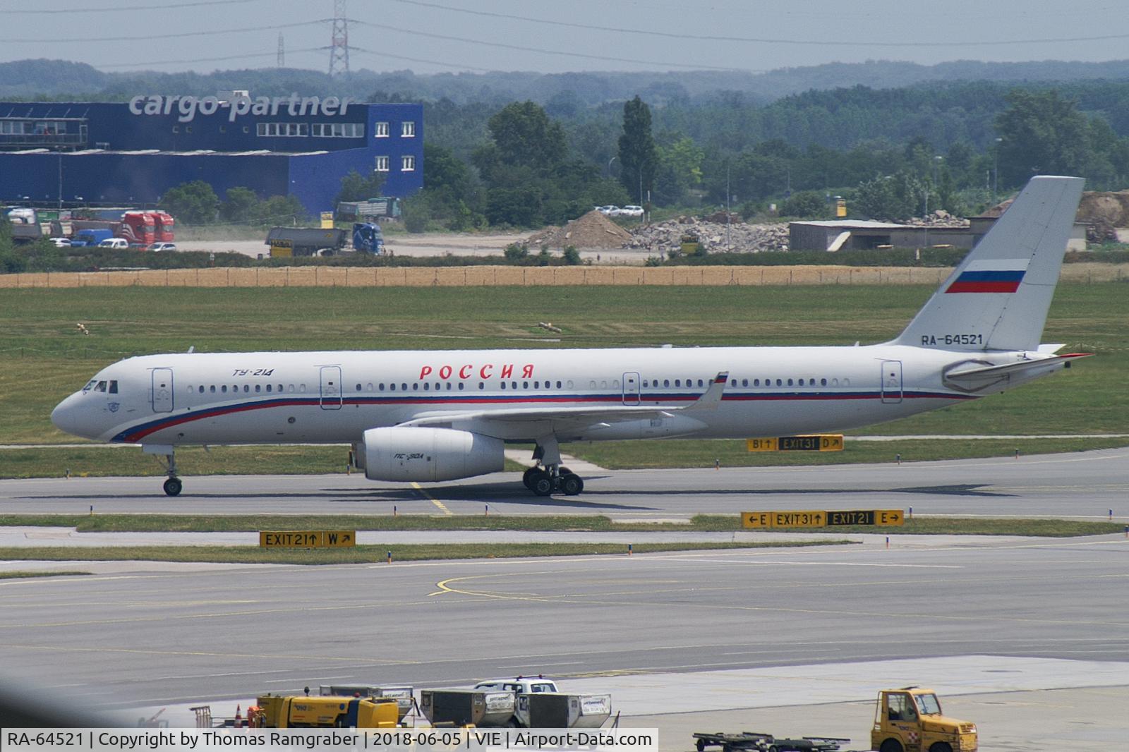 RA-64521, 2012 Tupolev Tu-214 C/N 43911021, Russia - Air Force Tupolev 214