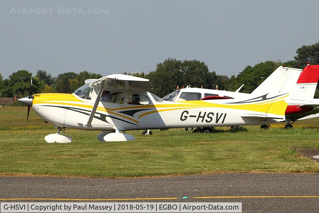G-HSVI, 1974 Reims FR172F Reims Rocket C/N 0487, Based @ Wolverhampton. Ex:-HA-SVI.