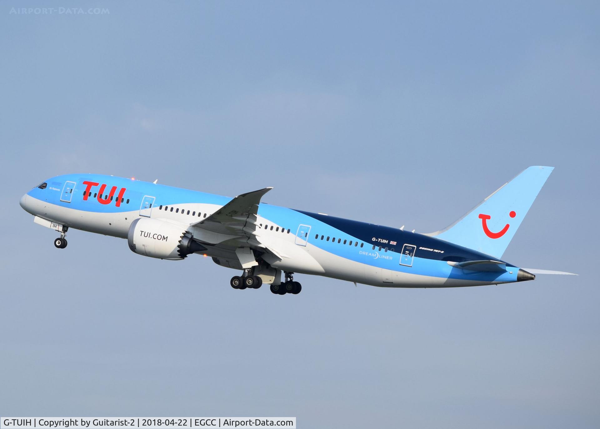 G-TUIH, 2015 Boeing 787-8 Dreamliner C/N 37229, At Manchester