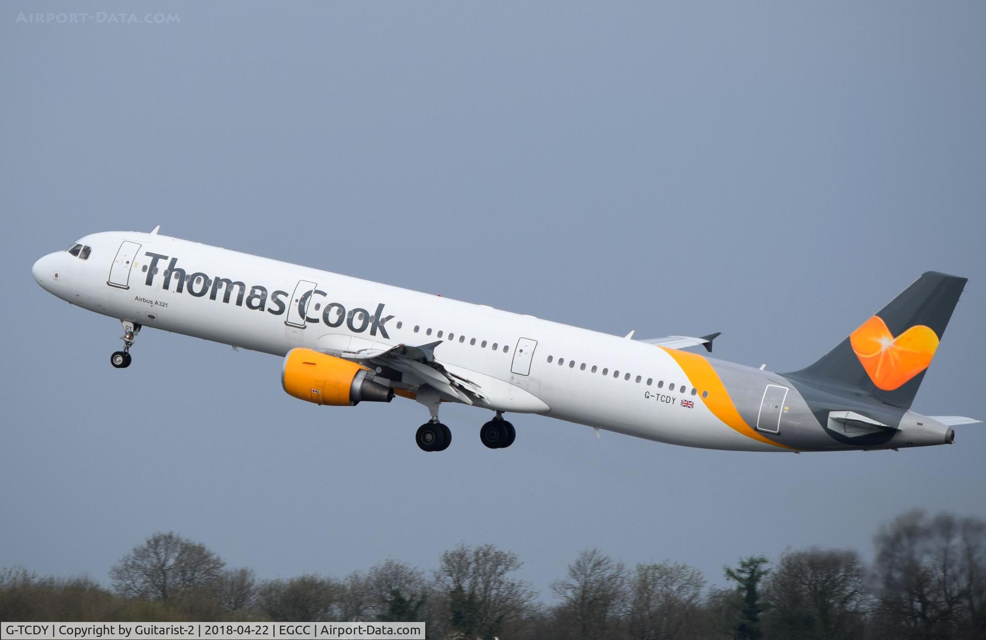 G-TCDY, 2002 Airbus A321-213 C/N 1881, At Manchester