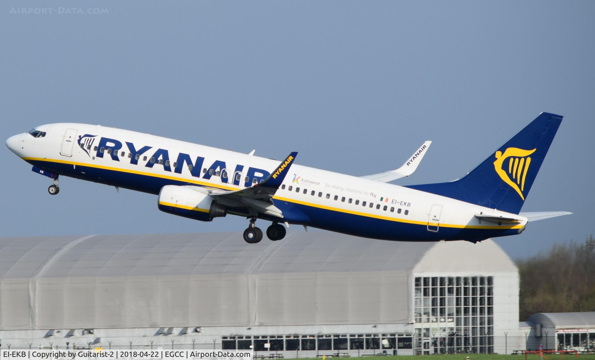 EI-EKB, 2009 Boeing 737-8AS C/N 38494, At Manchester