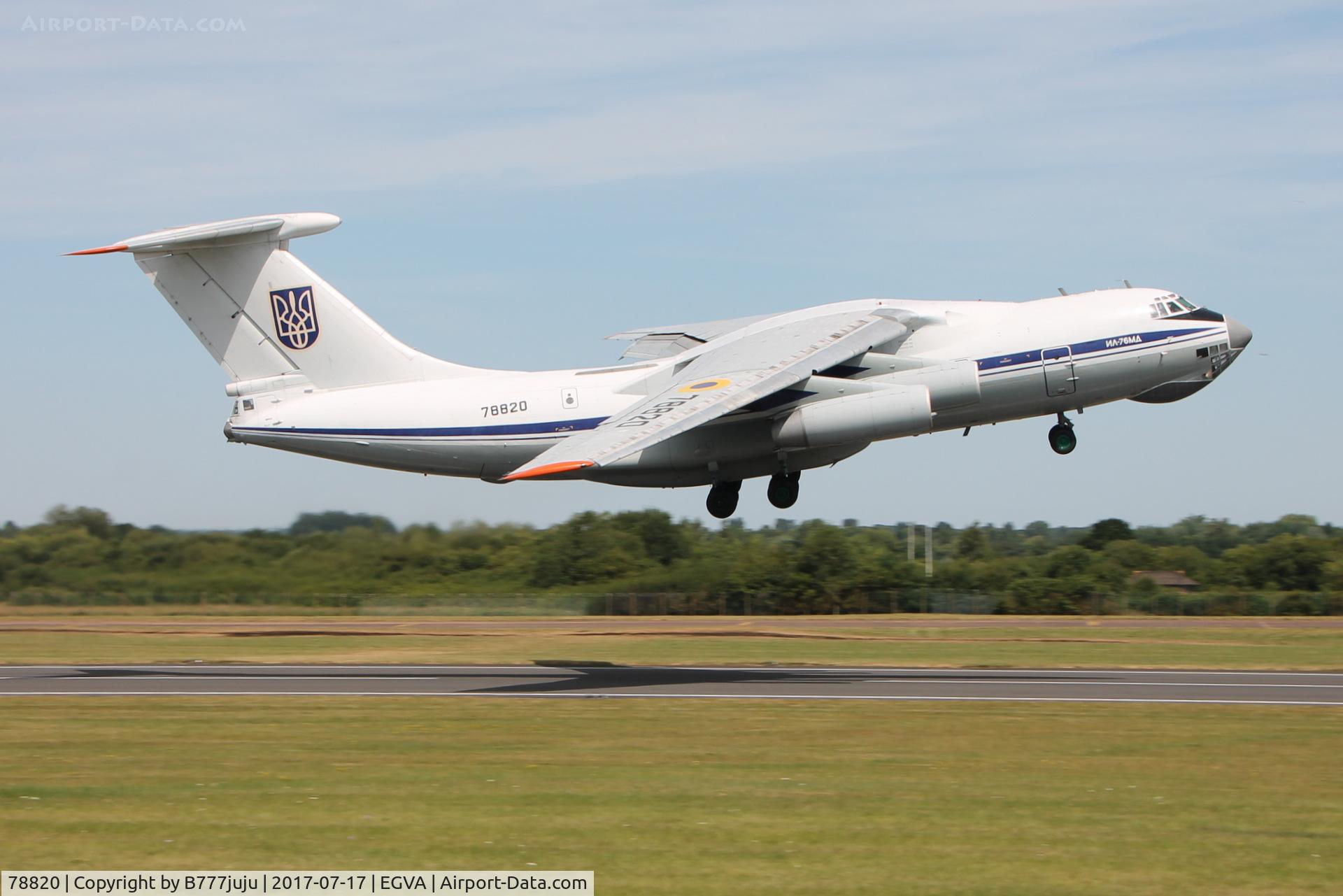 78820, 1989 Ilyushin Il-76MD C/N 0093496907, at TATOO 2017