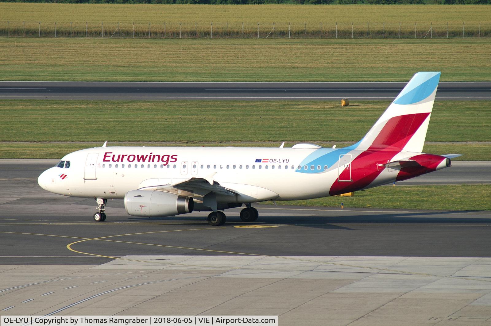 OE-LYU, 2013 Airbus A319-132 C/N 5535, Eurowings Europe Airbus A319