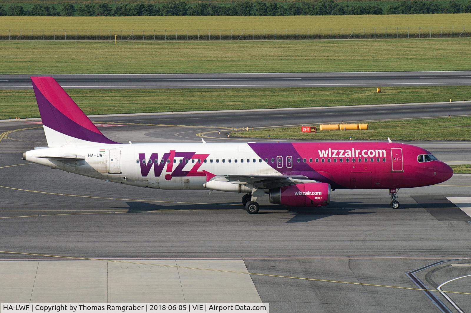 HA-LWF, 2008 Airbus A320-232 C/N 3562, Wizzair Airbus A320