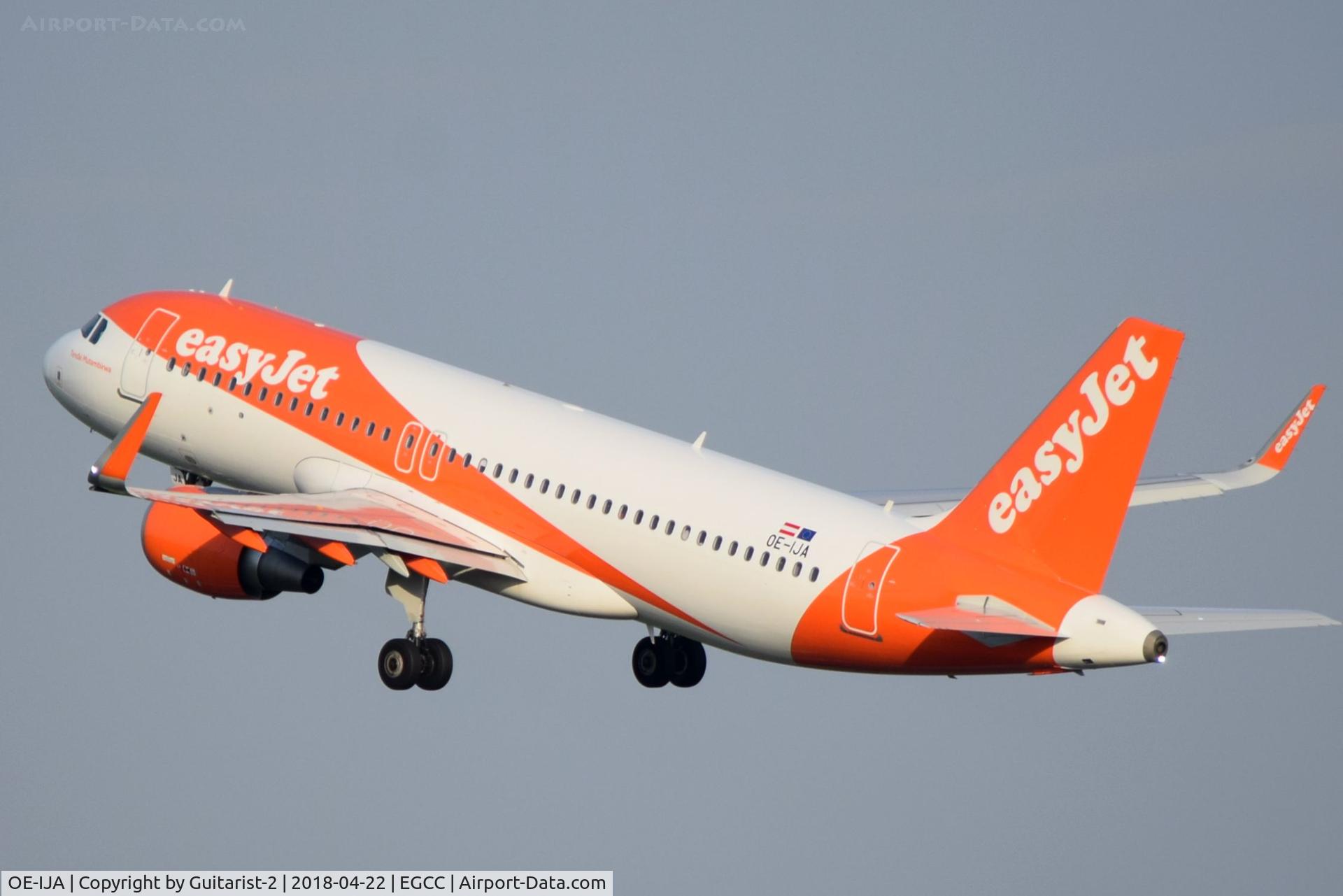 OE-IJA, 2017 Airbus A320-214 C/N 7660, At Manchester