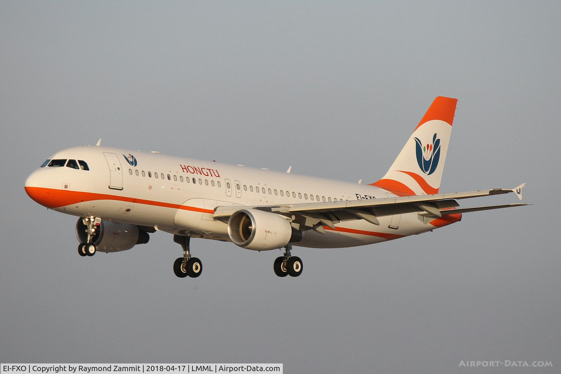 EI-FXO, 2012 Airbus A320-214 C/N 5240, A320 EI-FXO Hongtu Airlines