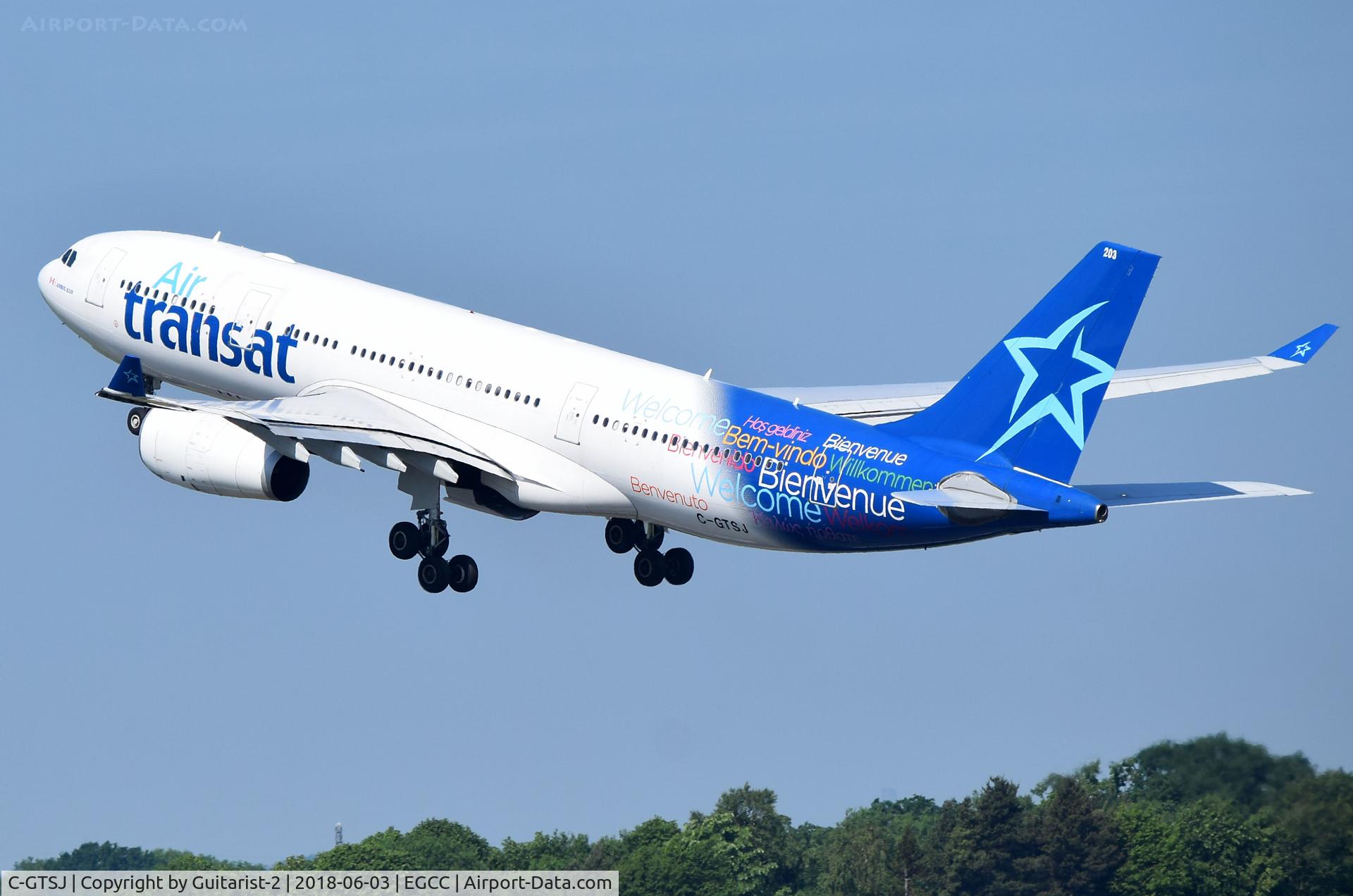 C-GTSJ, 2006 Airbus A330-243 C/N 795, At Manchester