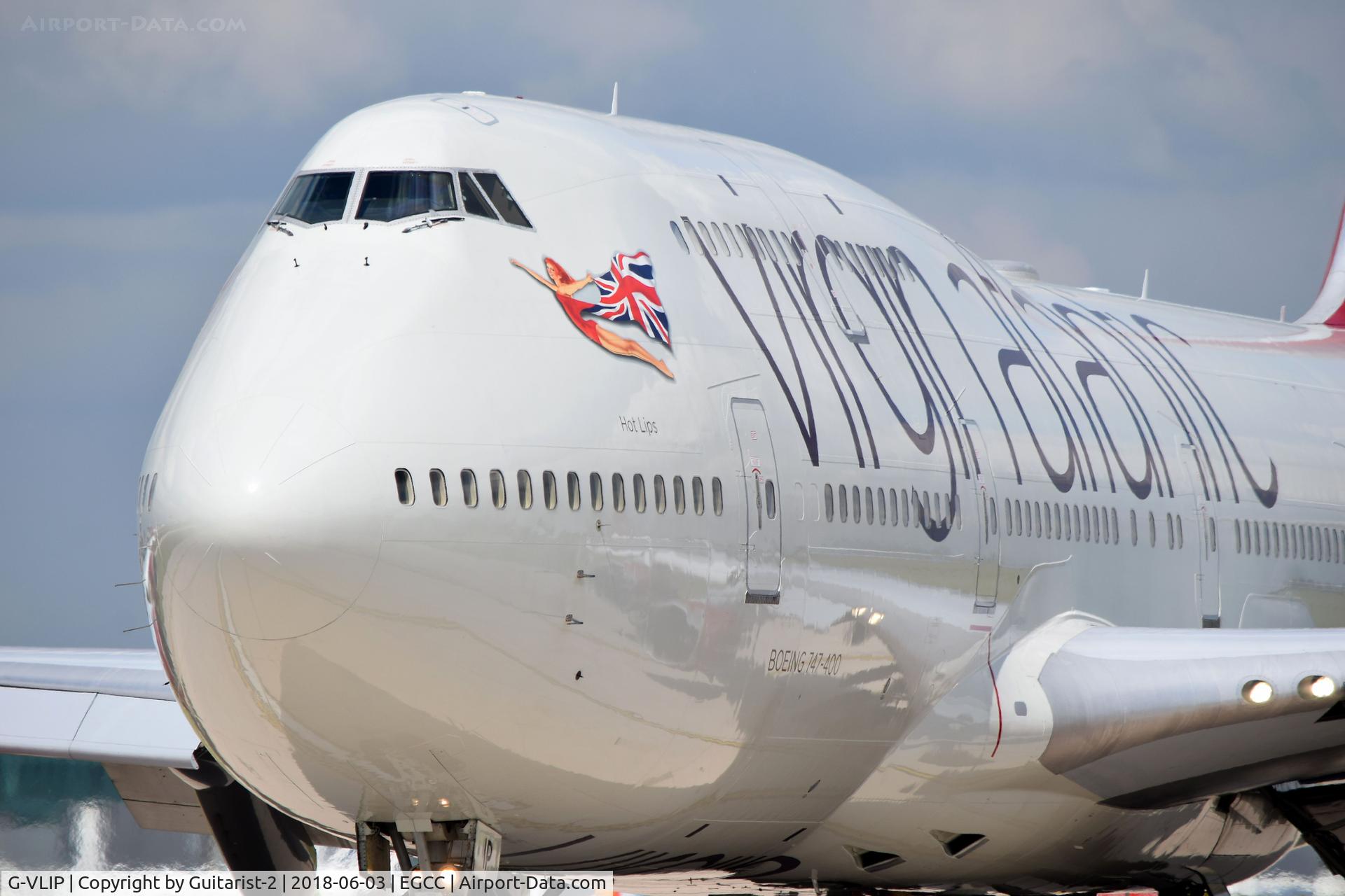 G-VLIP, 2001 Boeing 747-443 C/N 32338, At Manchester
