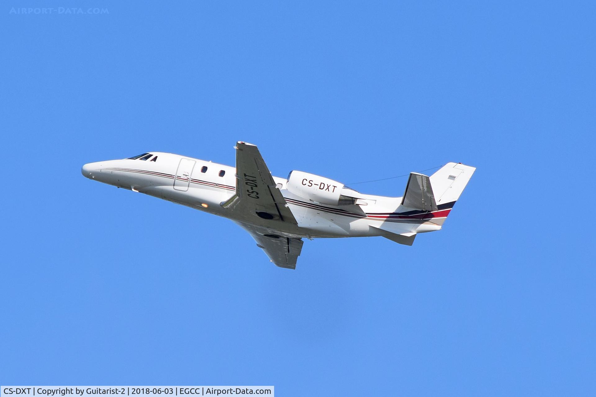 CS-DXT, 2008 Cessna 560XL Citation XLS C/N 560-5765, At Manchester