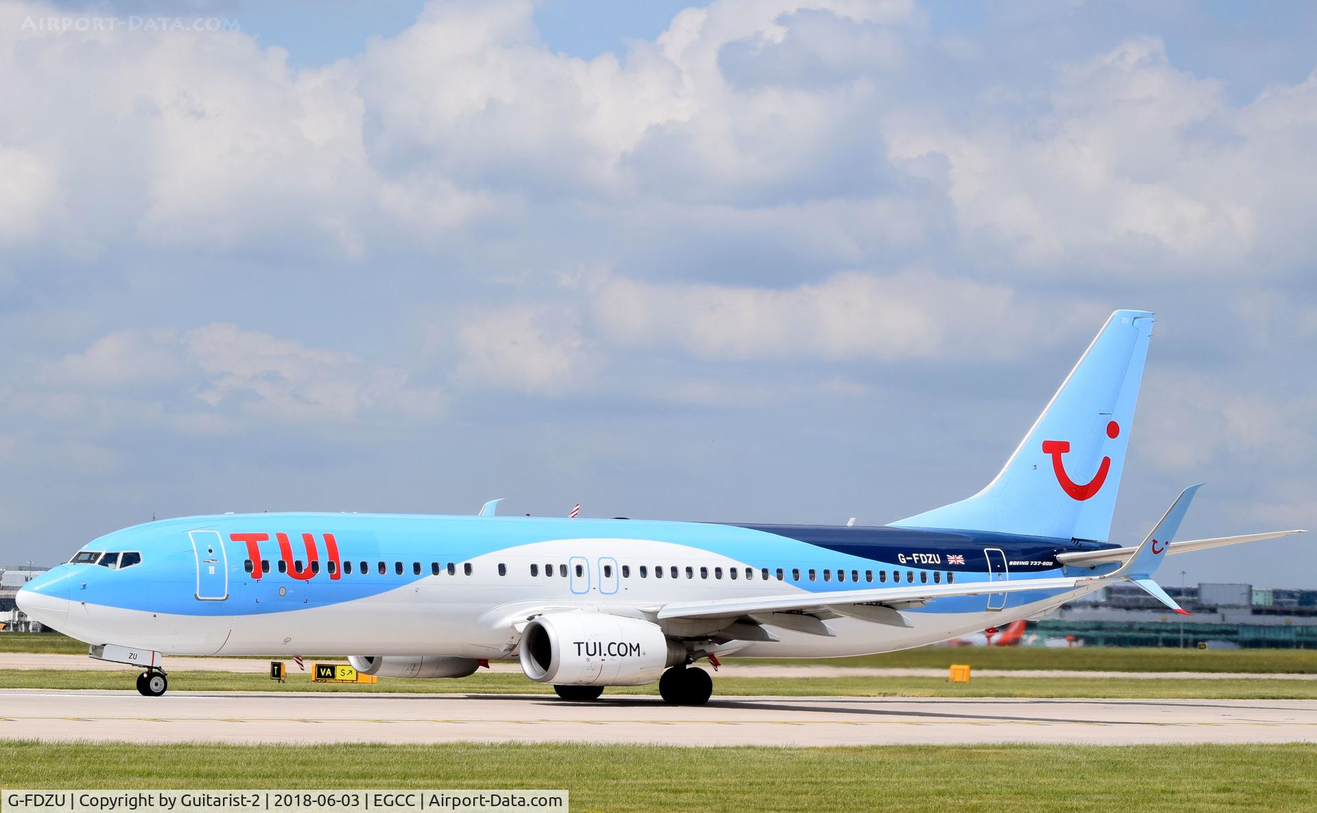 G-FDZU, 2011 Boeing 737-8K5 C/N 37253, At Manchester