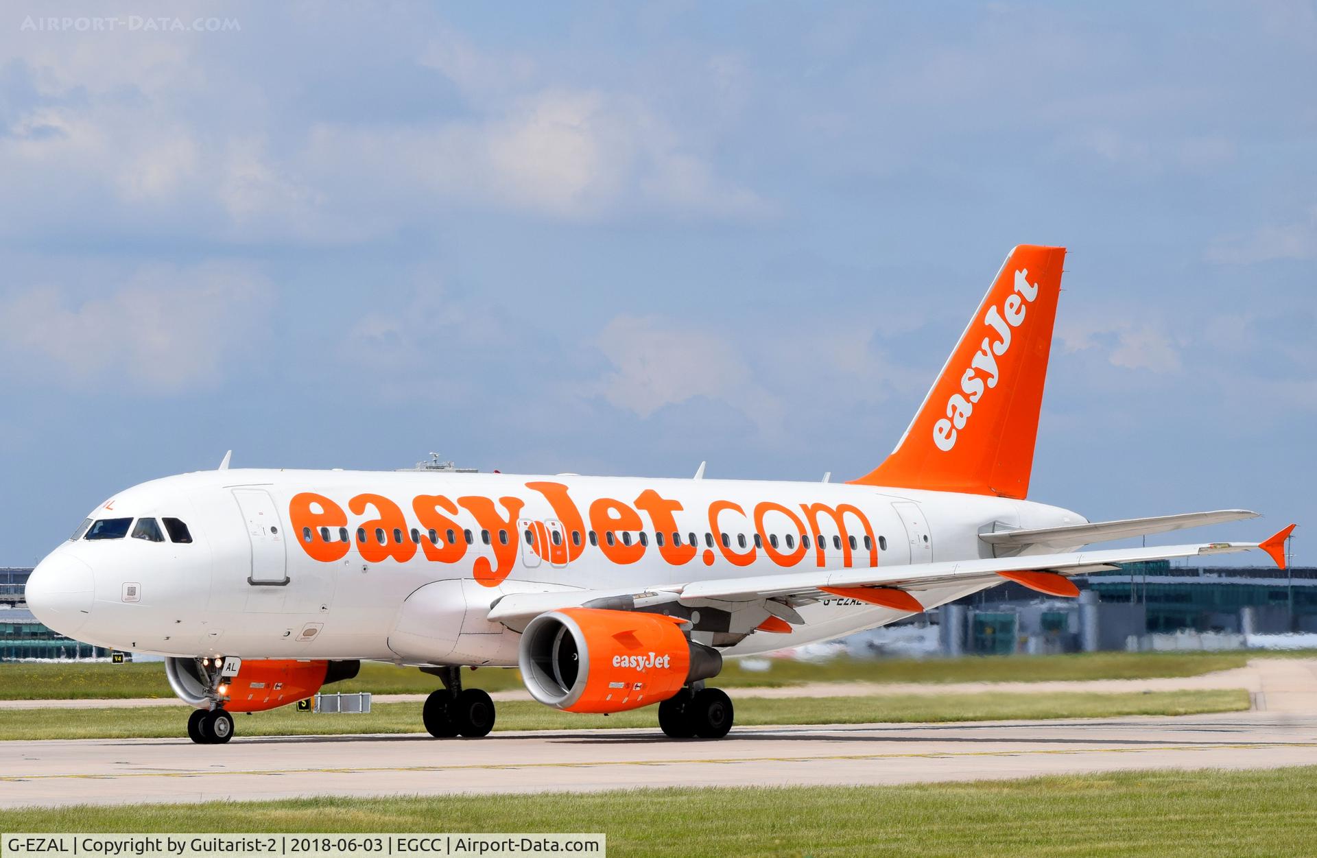G-EZAL, 2006 Airbus A319-111 C/N 2754, At Manchester