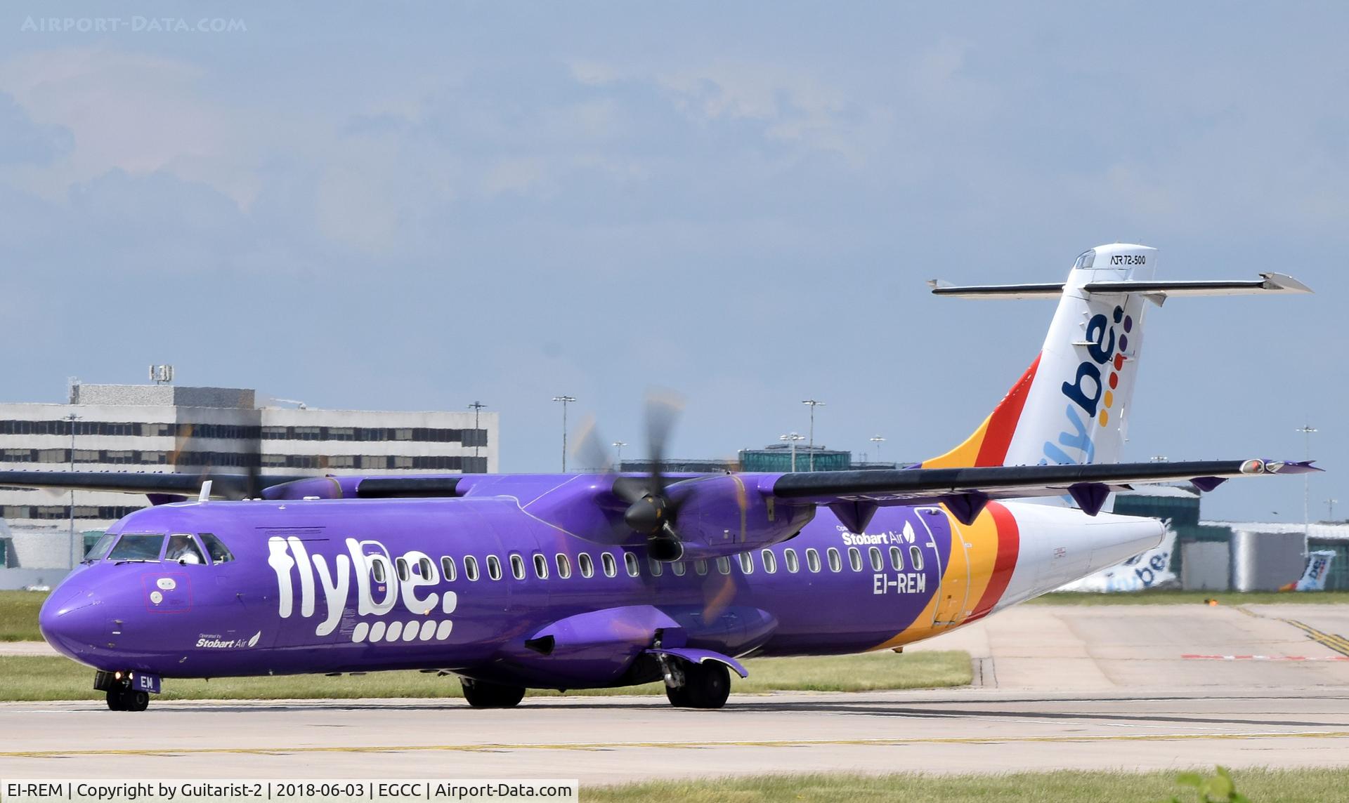 EI-REM, 2007 ATR 72-212A C/N 760, At Manchester