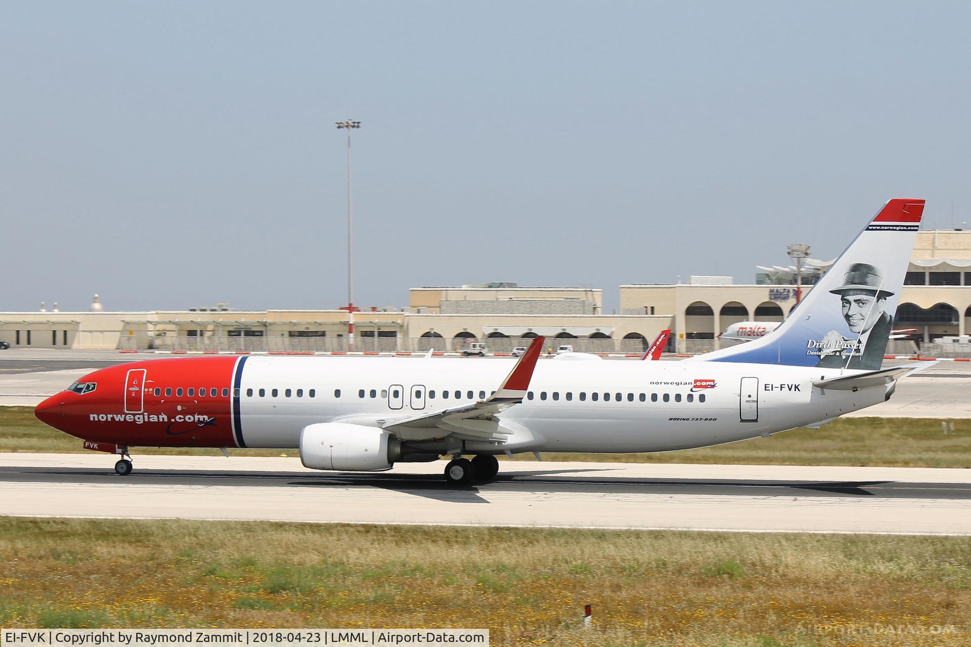EI-FVK, 2017 Boeing 737-8JP C/N 42276, B737-800 EI-FVK Norwegian Air Shuttle