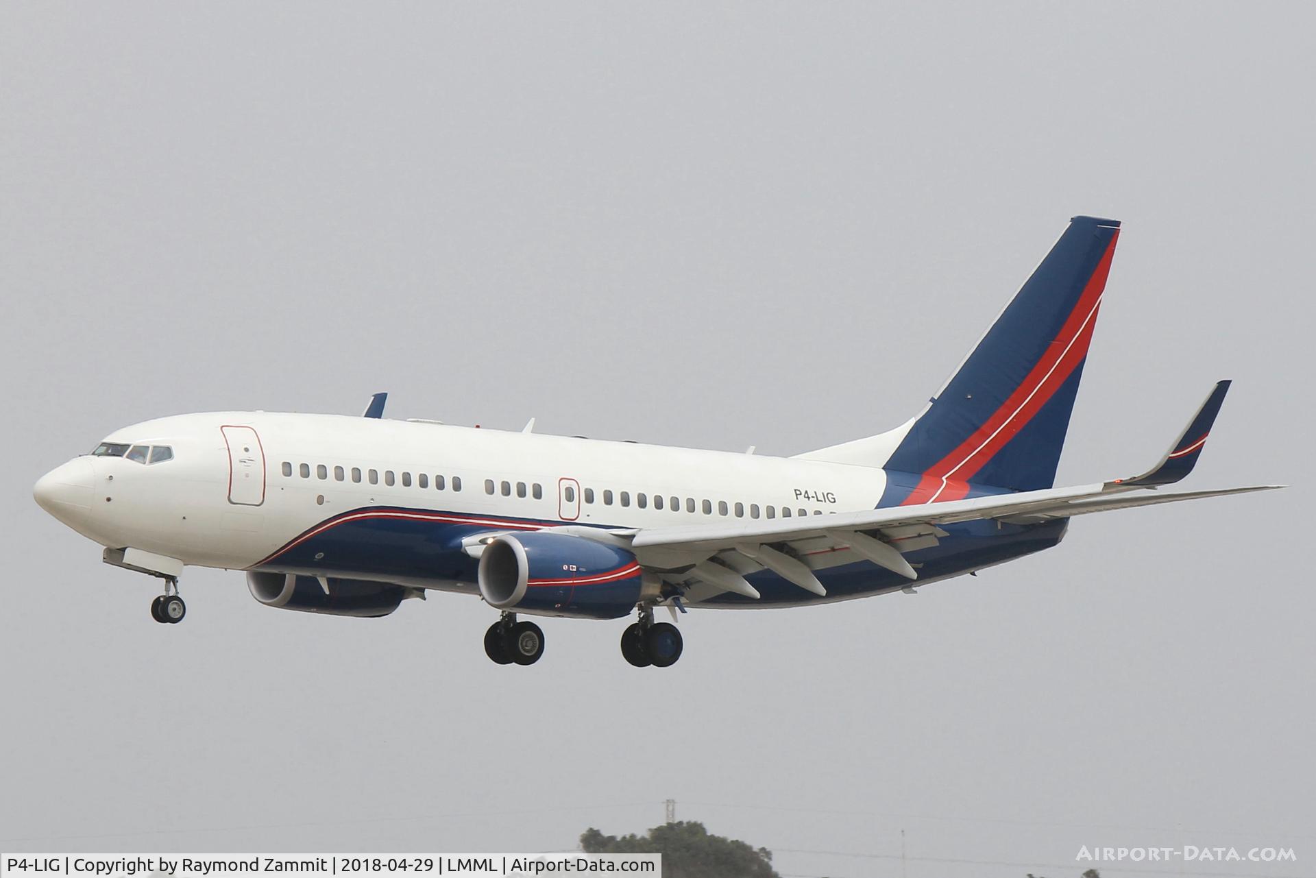 P4-LIG, 2008 Boeing 737-7JF C/N 37592, B737-700 P4-LIG Orion X