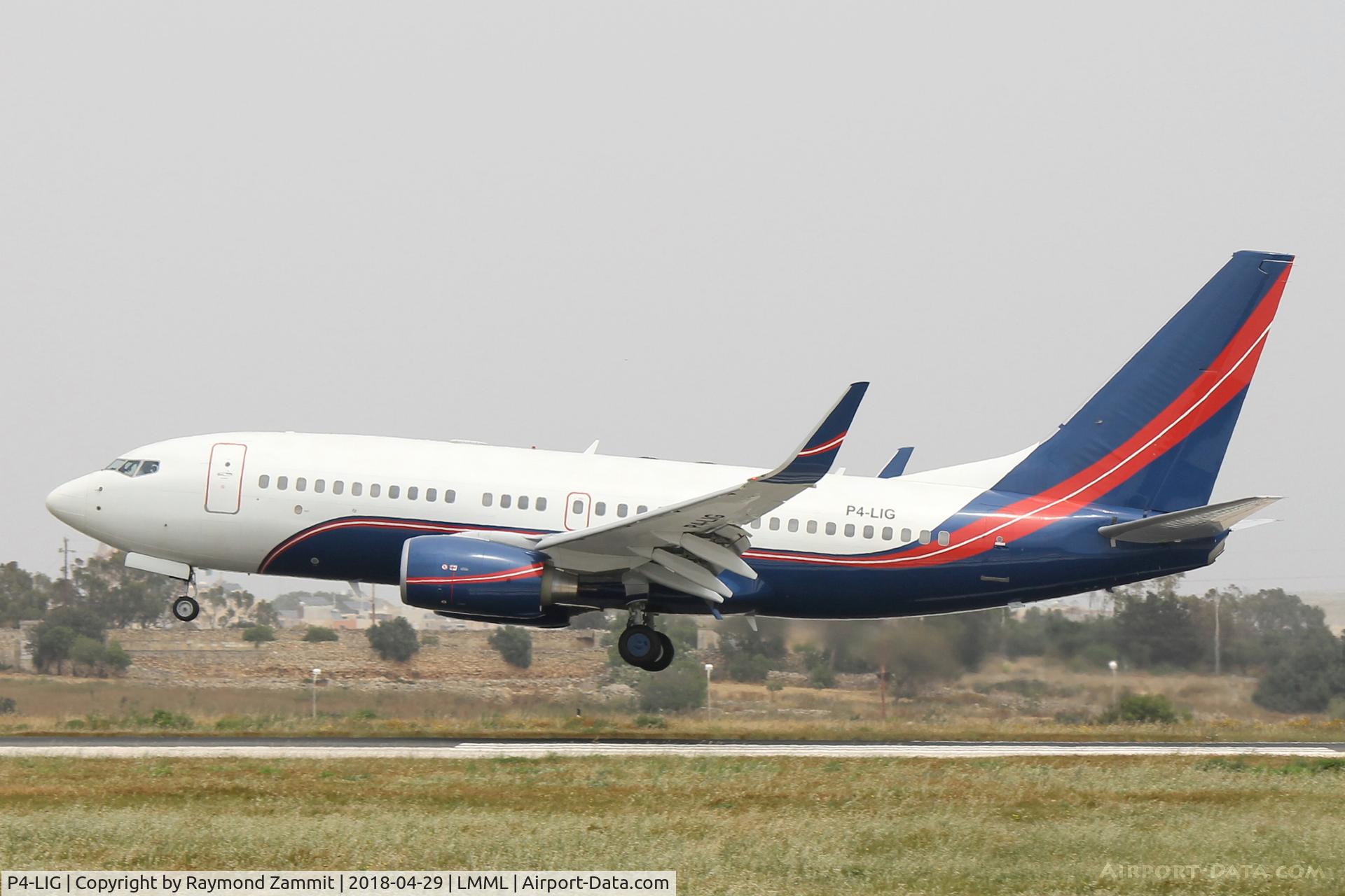 P4-LIG, 2008 Boeing 737-7JF C/N 37592, B737-700 PF-LIG Orion X