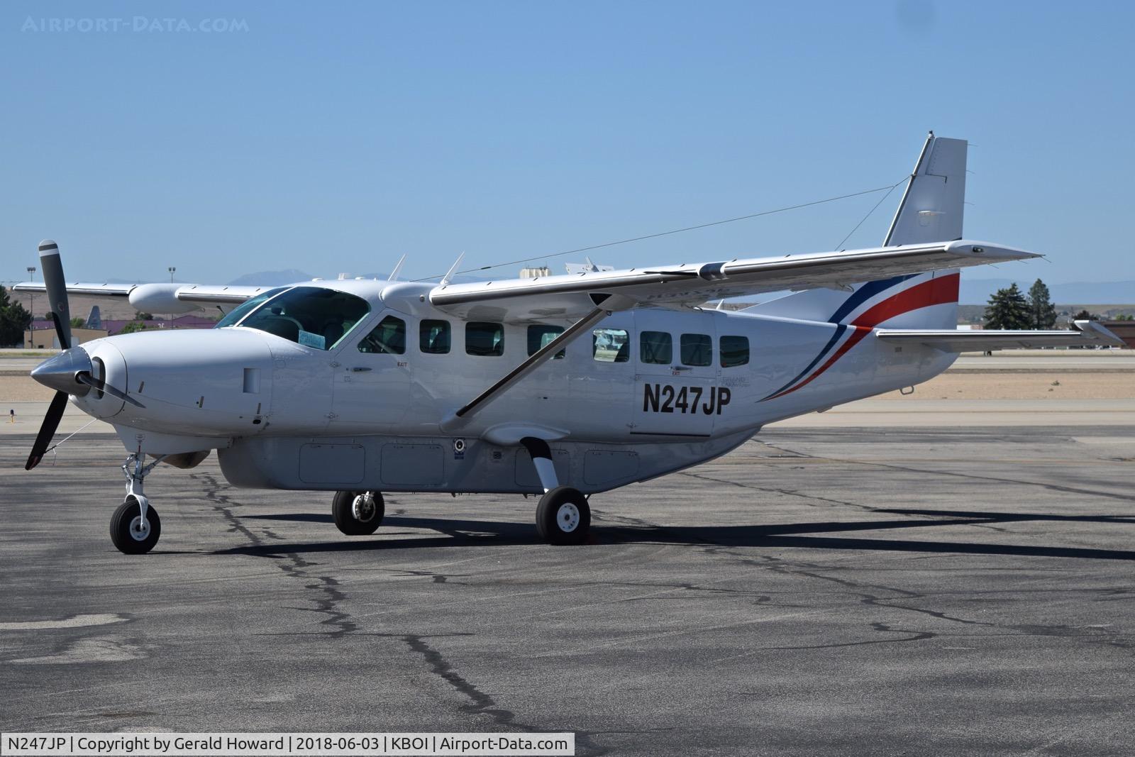 N247JP, 2013 Cessna 208B Grand Caravan EX C/N 208B5047, Parked on the back country ramp.