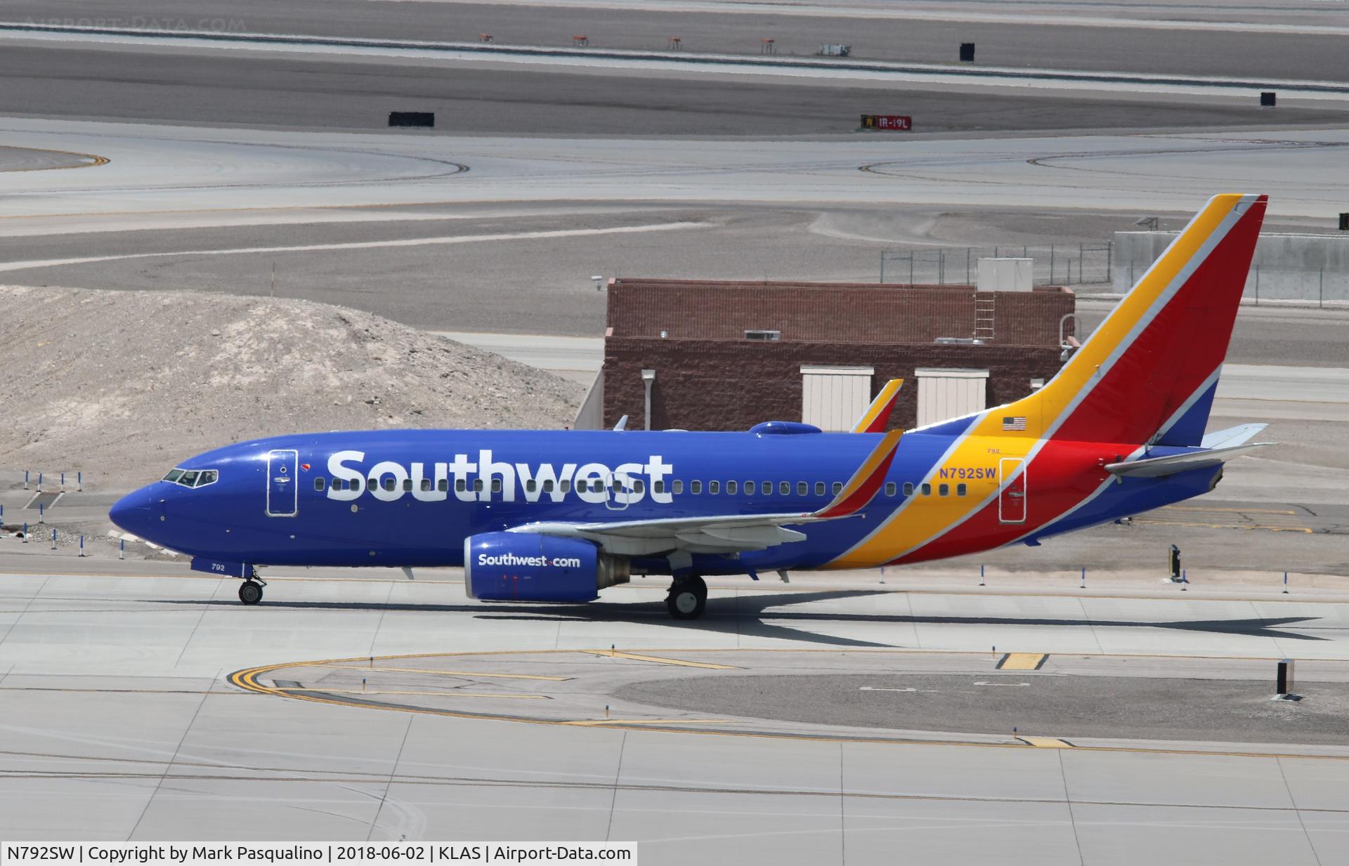 N792SW, 2000 Boeing 737-7H4 C/N 27887, Boeing 737-700
