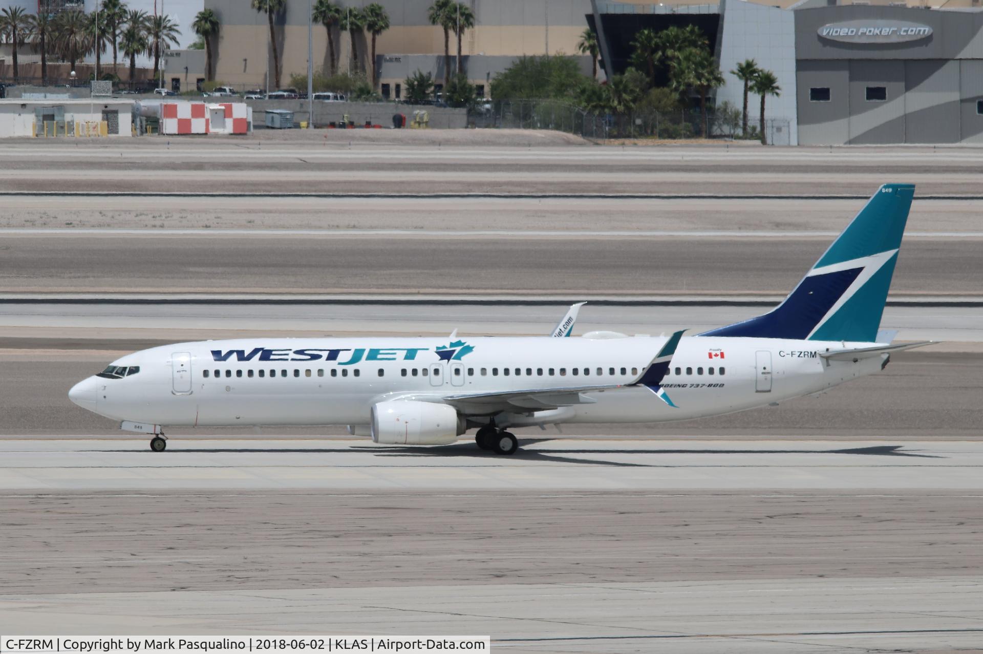C-FZRM, 2016 Boeing 737-8CT C/N 40840, Boeing 737-8CT