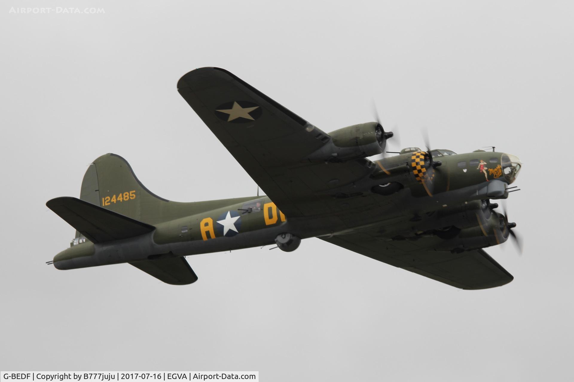 G-BEDF, 1944 Boeing B-17G Flying Fortress C/N 8693, at TATOO 2017