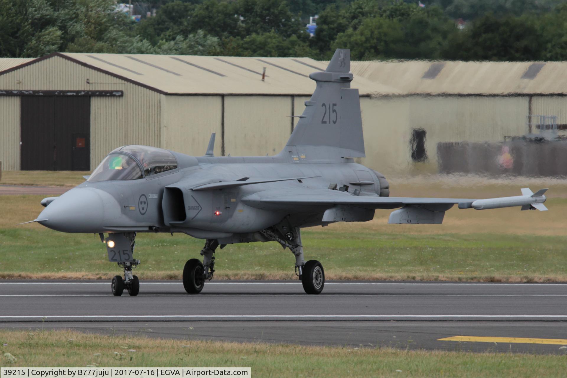 39215, Saab JAS-39C Gripen C/N 39215, at TATOO 2017