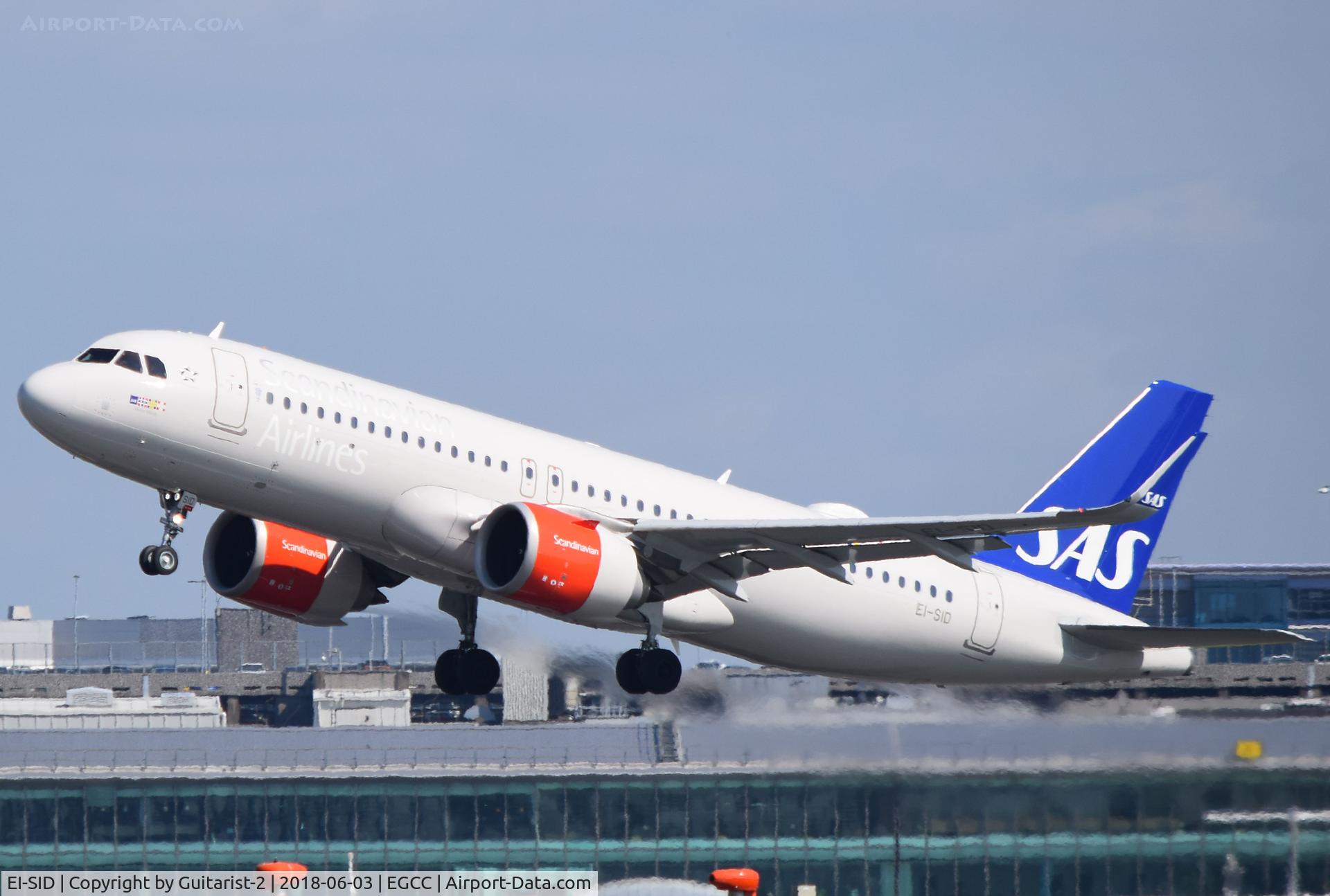 EI-SID, 2017 Airbus A320-251N C/N 8031, At Manchester