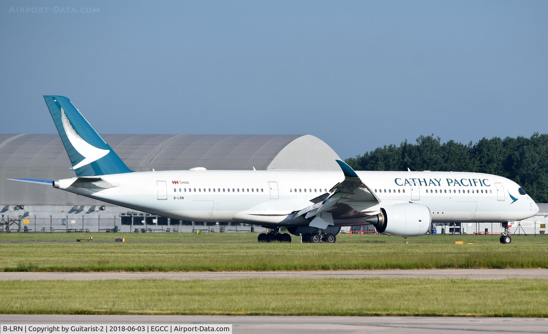 B-LRN, 2017 Airbus A350-941 C/N 085, At Manchester