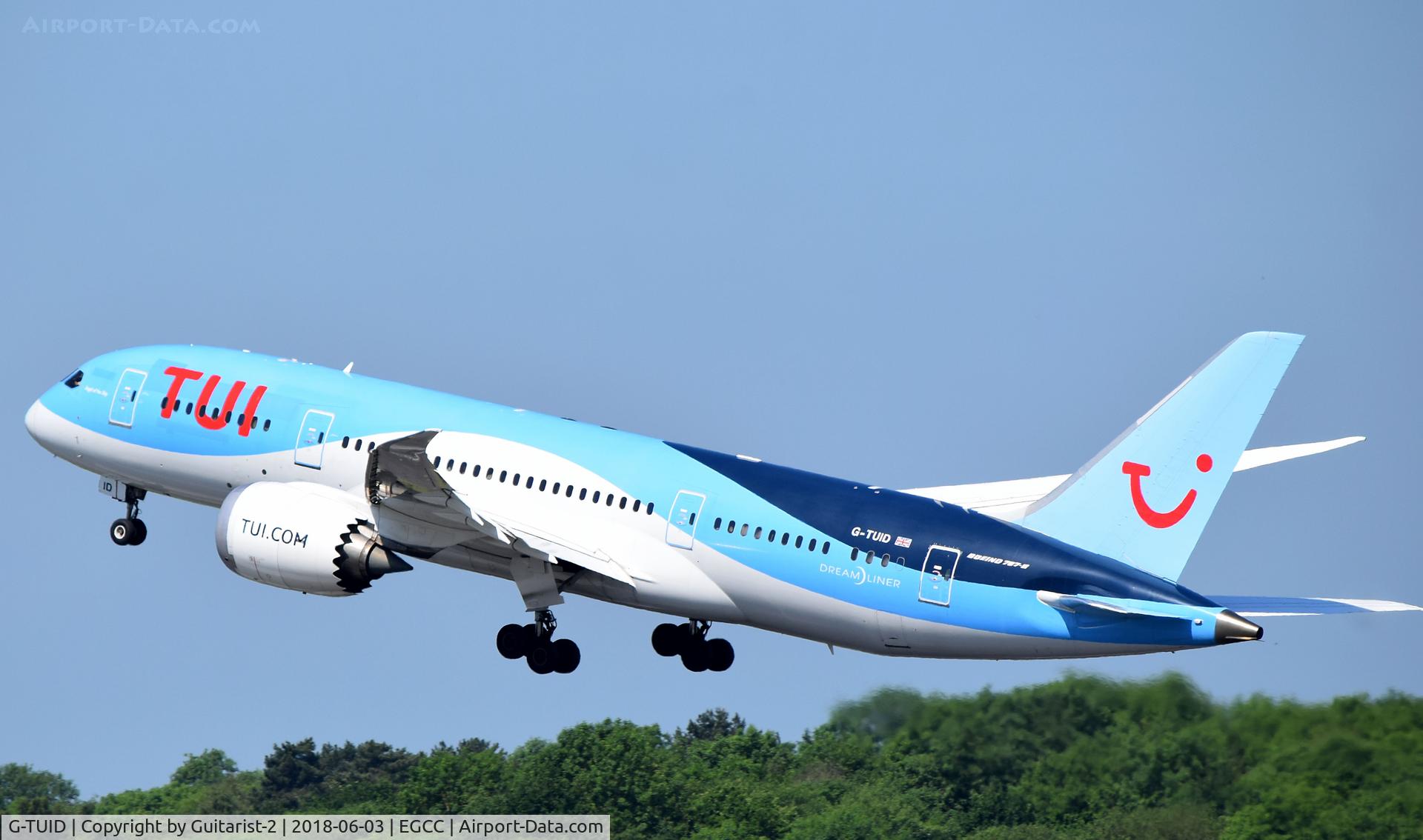G-TUID, 2013 Boeing 787-8 Dreamliner C/N 36424, At Manchester