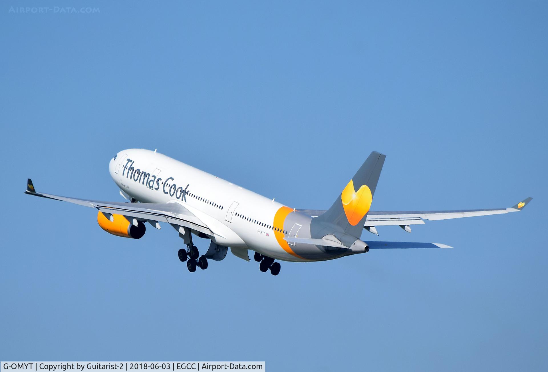 G-OMYT, 1999 Airbus A330-243 C/N 301, At Manchester