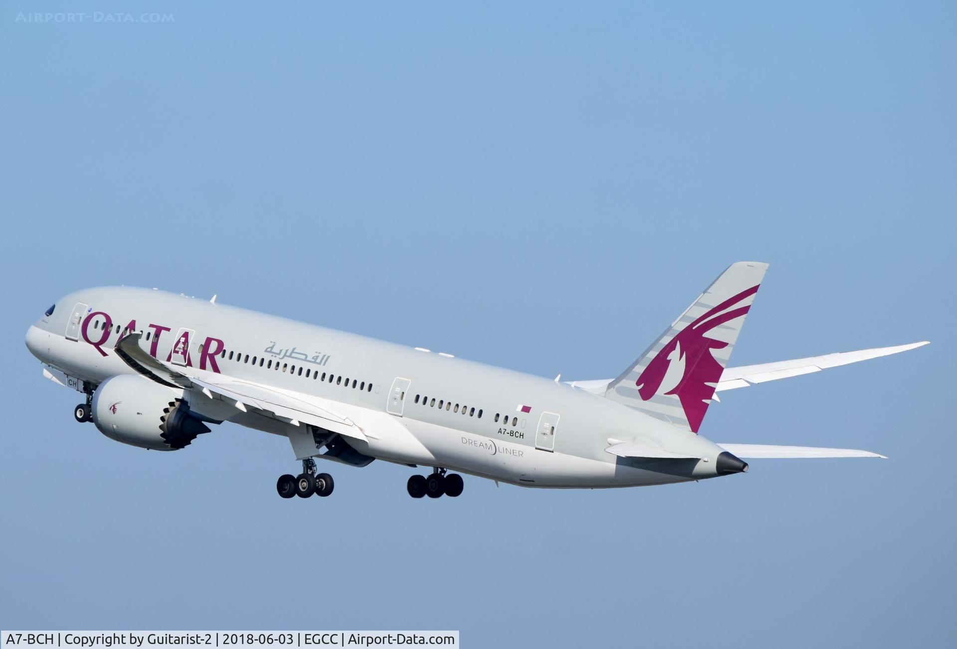 A7-BCH, 2013 Boeing 787-8 Dreamliner Dreamliner C/N 38326, At Manchester