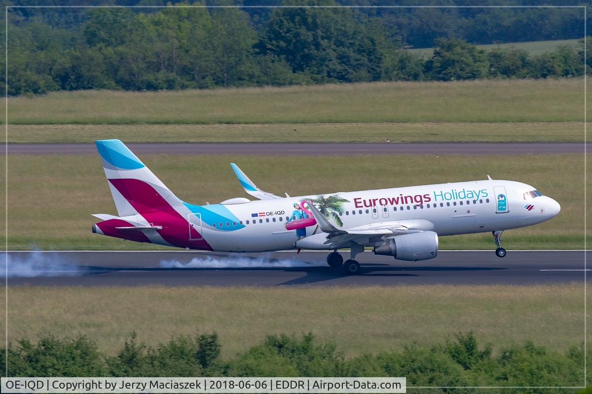 OE-IQD, 2016 Airbus A320-214 C/N 7056, Airbus A320-214